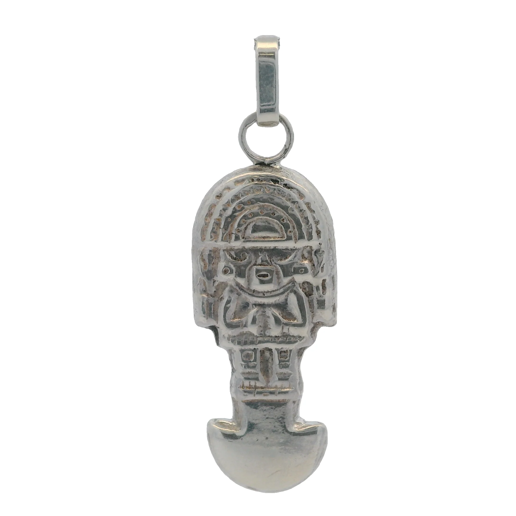 925 Sterling Silver Tumi Ceremonial Knife Bracelet Charm - Image 3