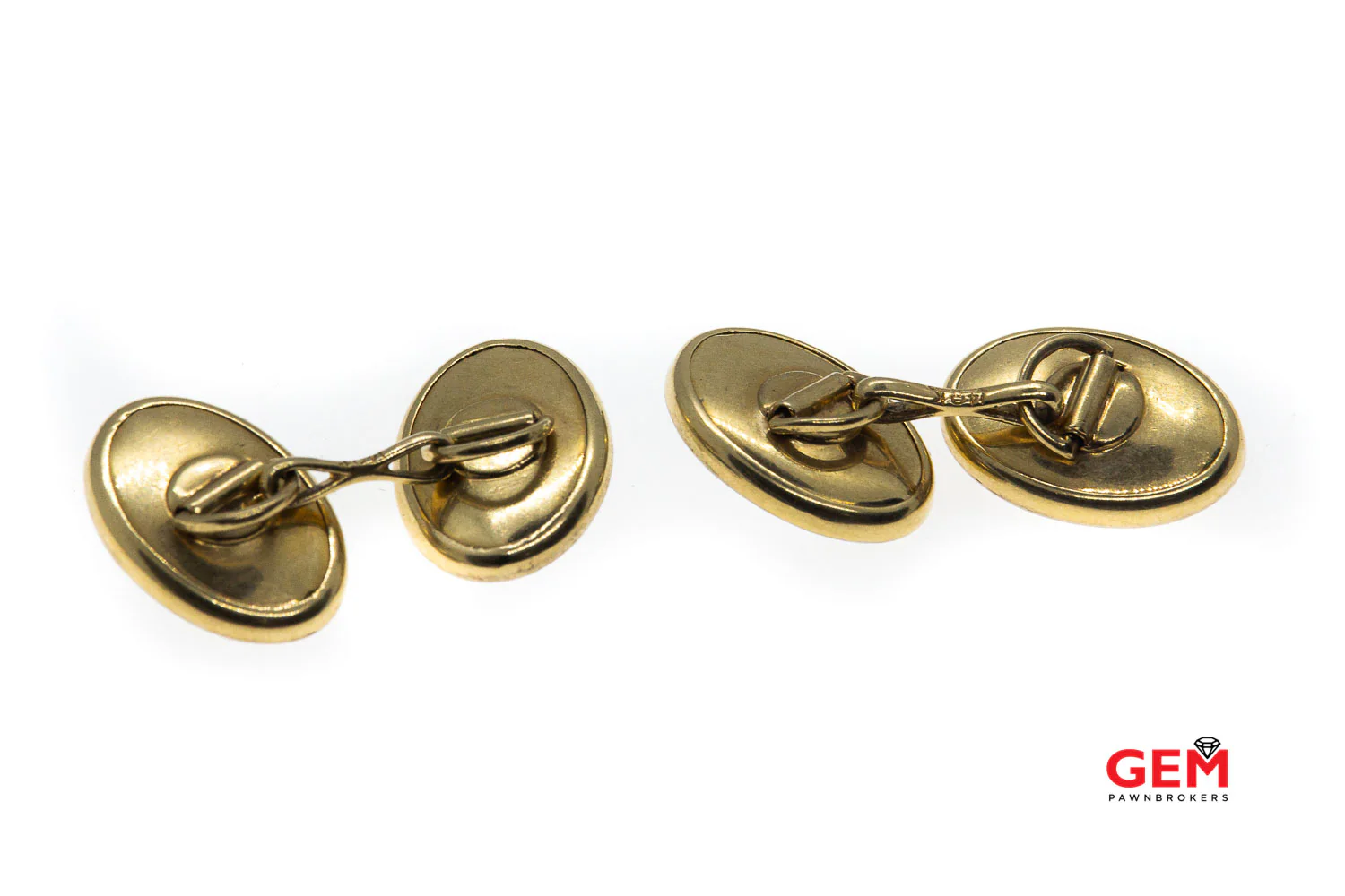 Antique Mother Of Pearl Seed Pearl Cufflink & Button 14k & Platinum Tuxedo French Cuff Dress Cufflinks - Image 4
