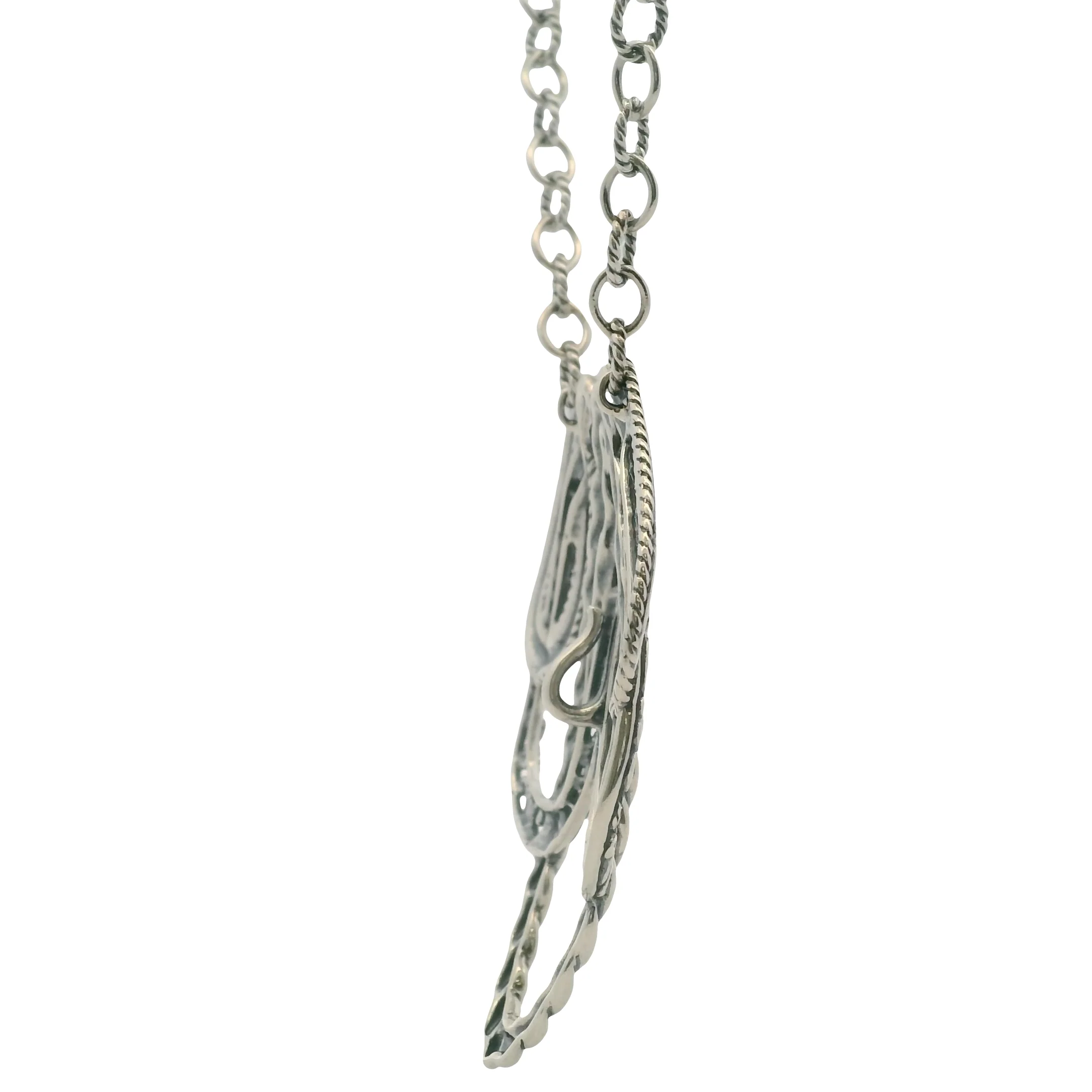 Carolyn Pollack 925 Sterling Silver Lasting Connection Relios 16" Necklace - Image 4