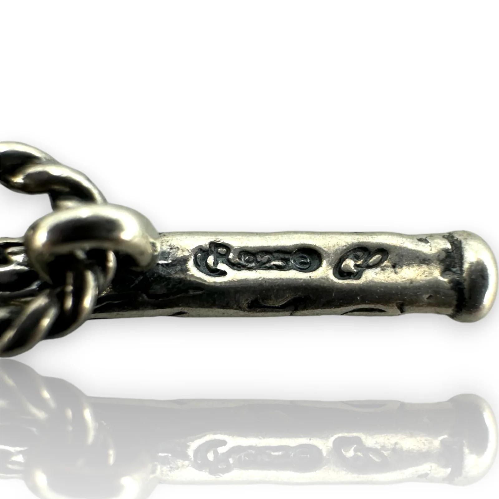 Carolyn Pollack Rodeo Romance Collection 925 Sterling Silver Openwork Southwest Toggle 20" Necklace - Image 5