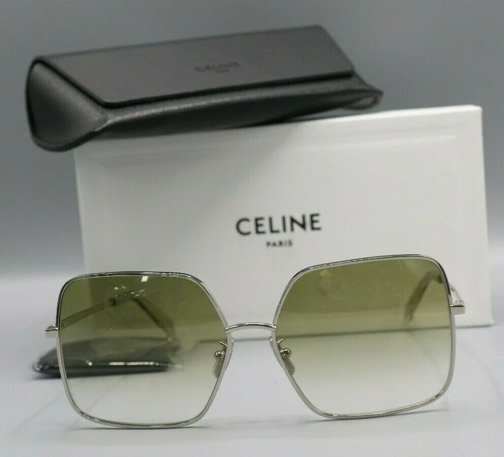 Celine CL40078U 16P Women's Sunglasses Silver 60mm - Image 4