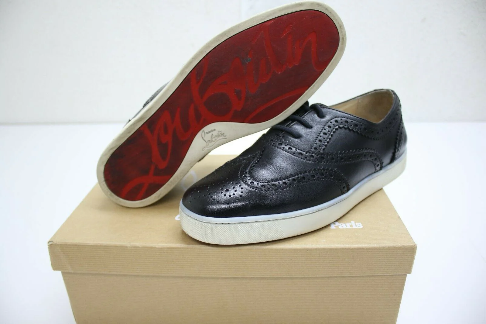 Christian Louboutin Black Golfito Trainers Size 43 EUR / 9.5 US - Image 2