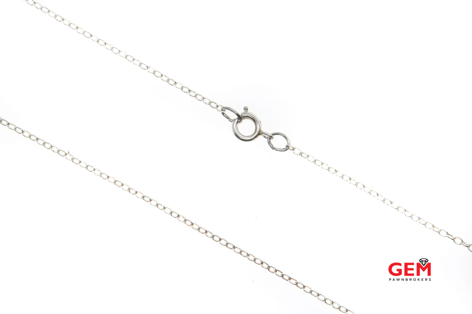 Designer CS Heart Pendant Slider Heart Charm Solid 925 Sterling Silver Chain 20" Necklace - Image 4