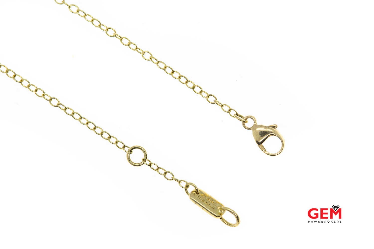 Ippolita Stardust Mini Disc Diamond Line 18K 750 Yellow Gold 7.25" Bracelet C - Image 5