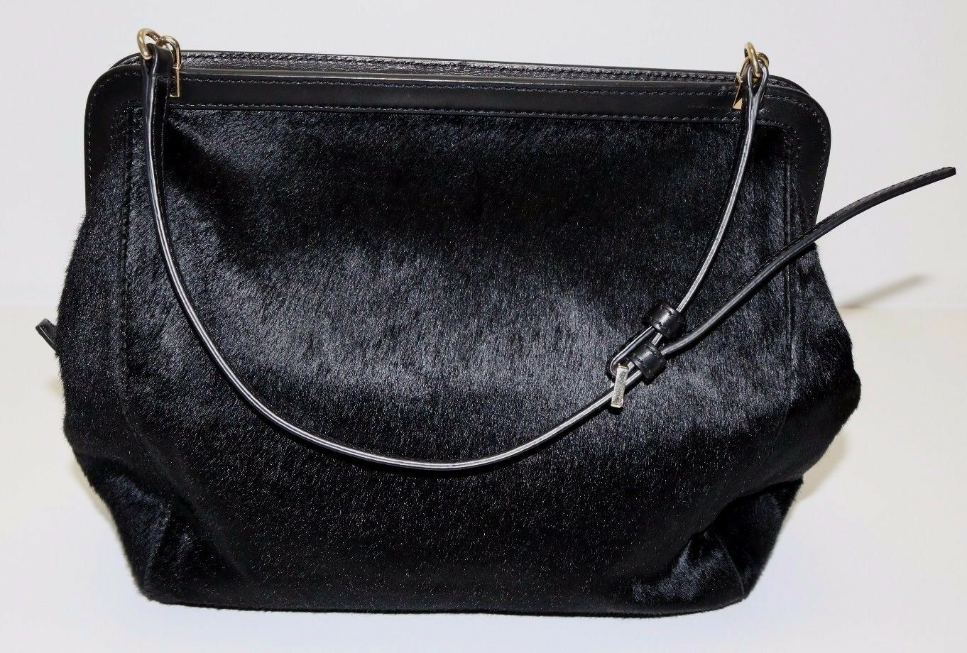 Jason Wu Daphne Studded Black Calf Hair Shoulder Bag - Image 3