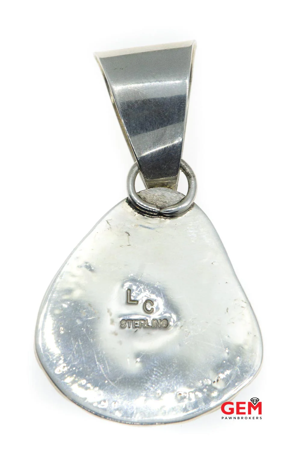 Lee Chee 925 Sterling Silver Navajo Charm Pendant - Image 3