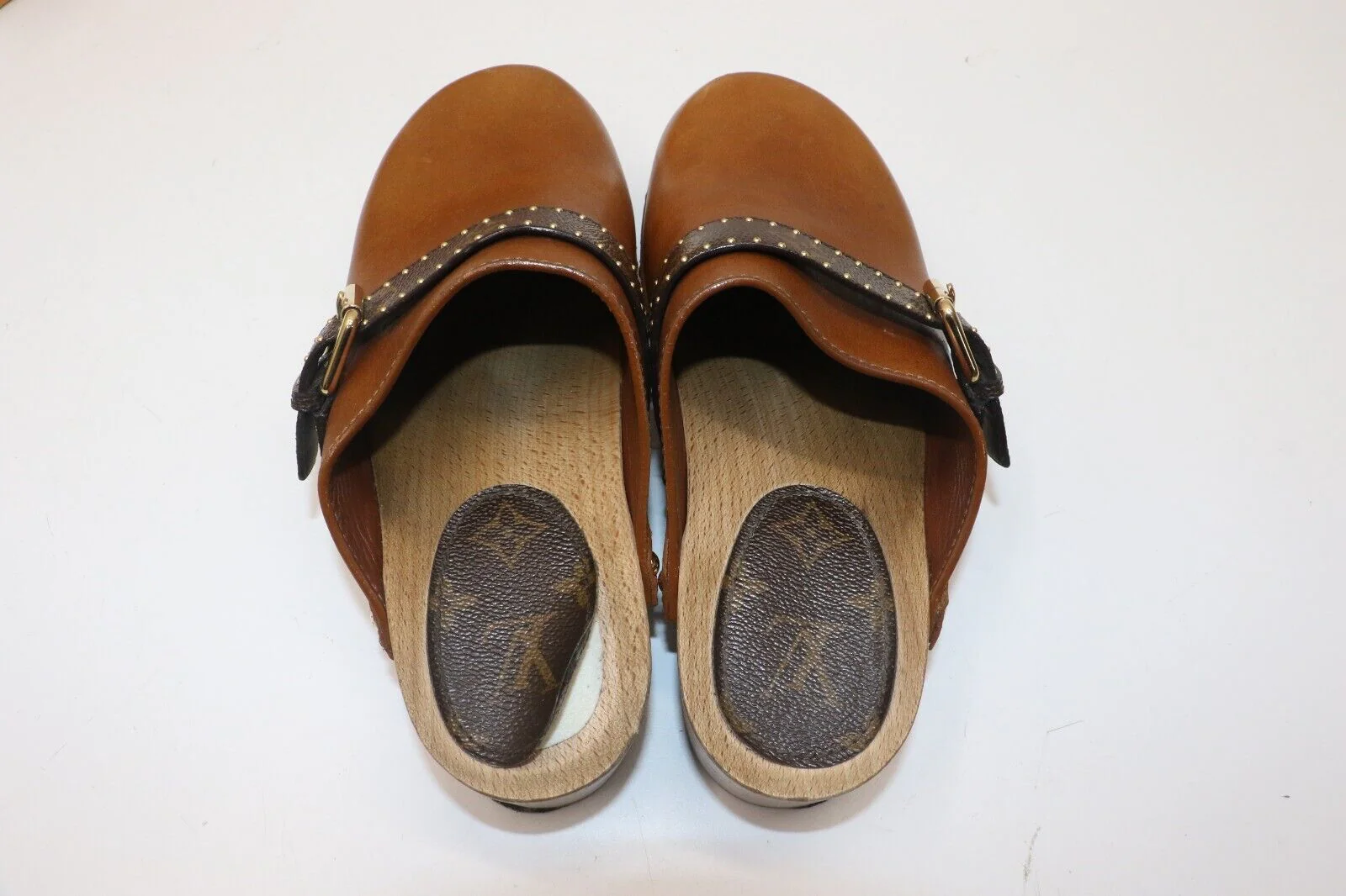 LOUIS VUITTON COTTAGE CLOG MULE COGNAC - EU 41 US 11 - Image 3
