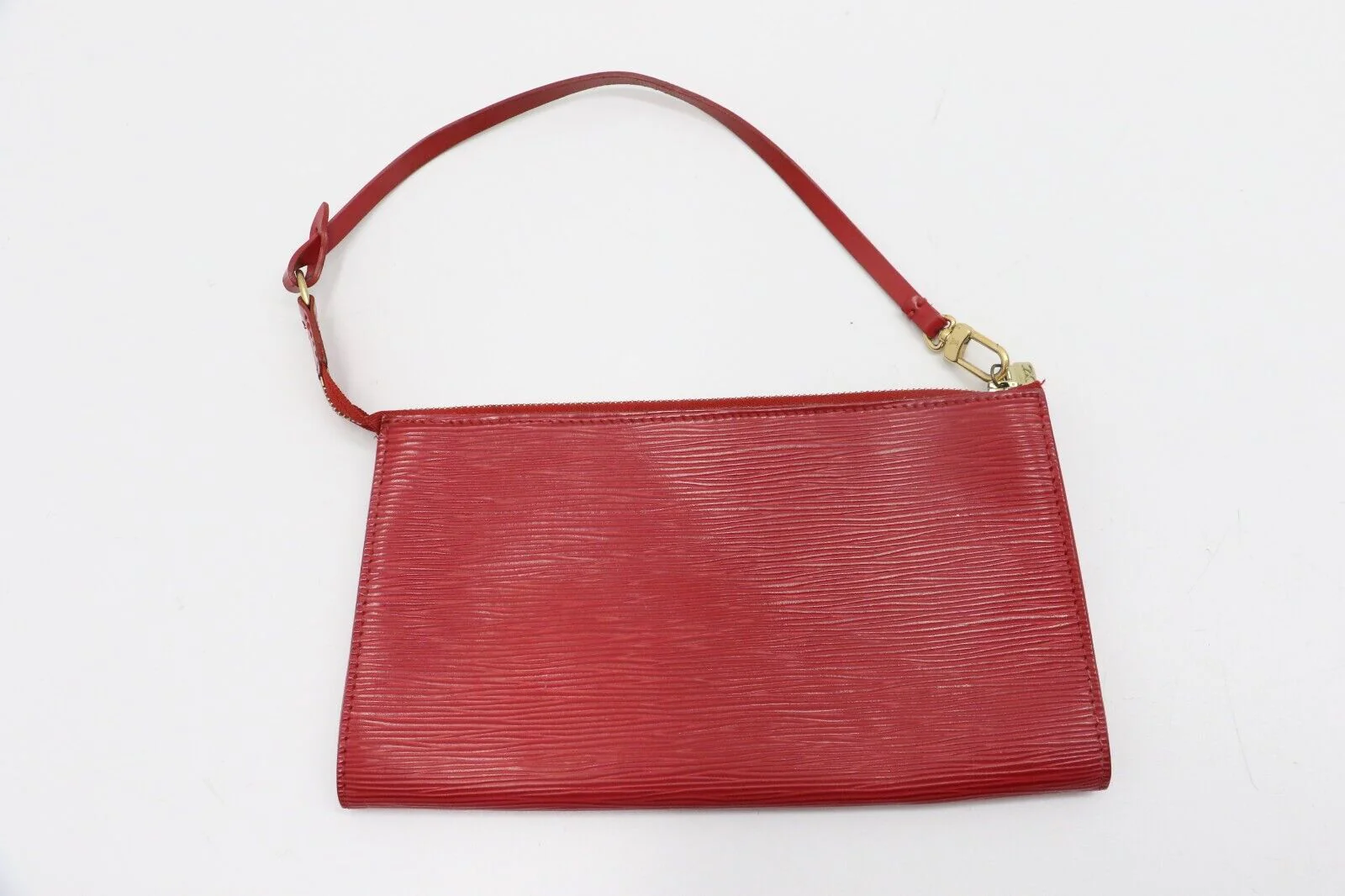 Louis Vuitton Epi Leather Red Pochette AR1004 - Image 4