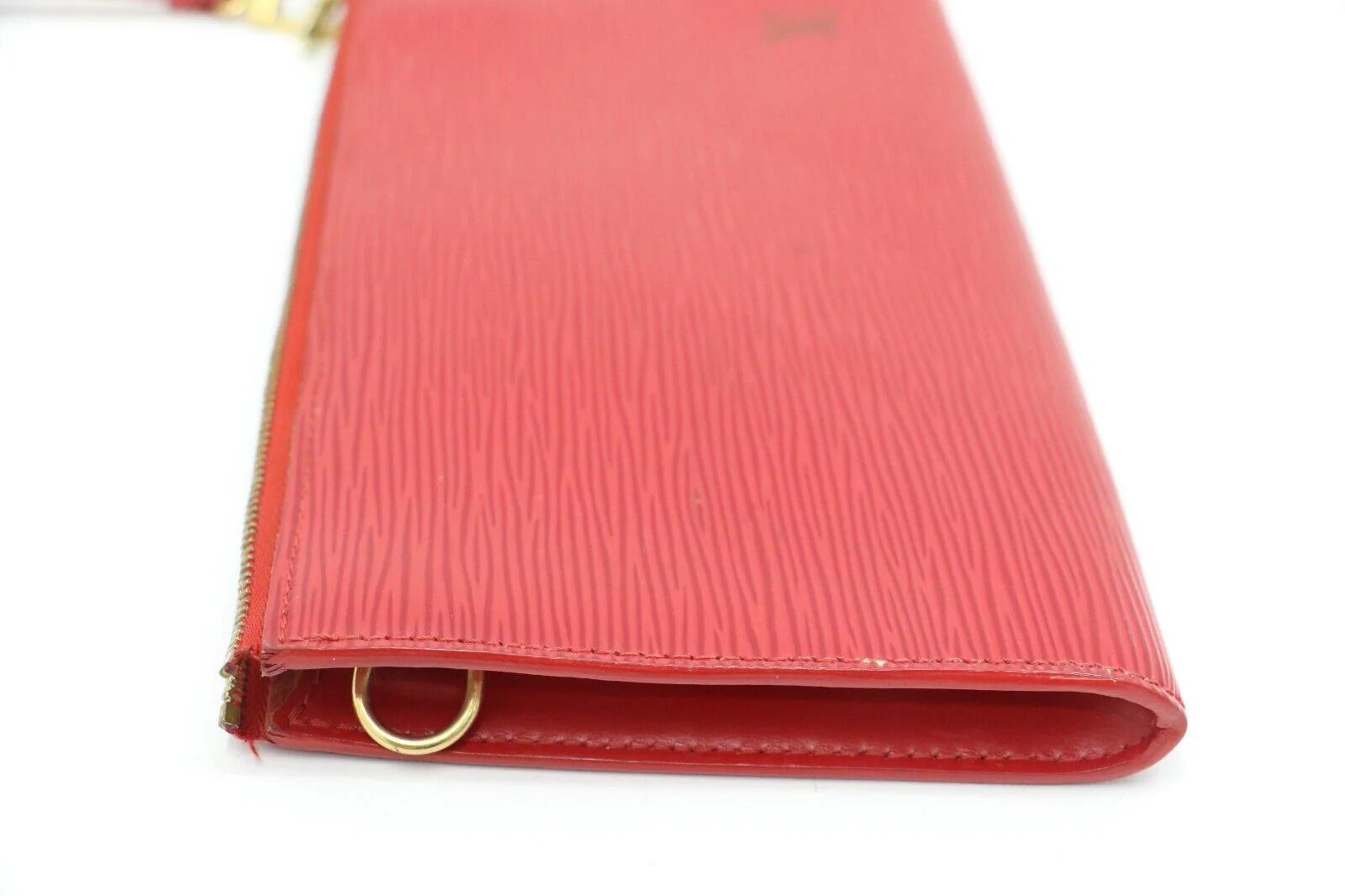 Louis Vuitton Epi Leather Red Pochette AR1004 - Image 5