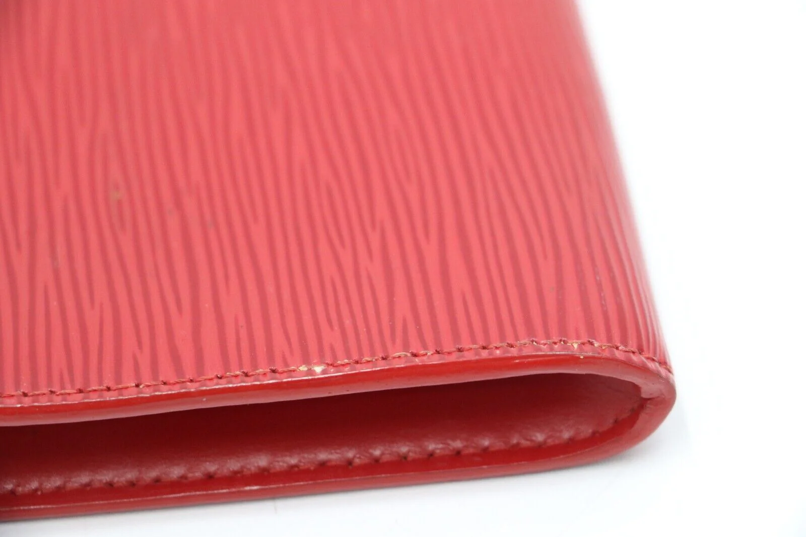 Louis Vuitton Epi Leather Red Pochette AR1004 - Image 8