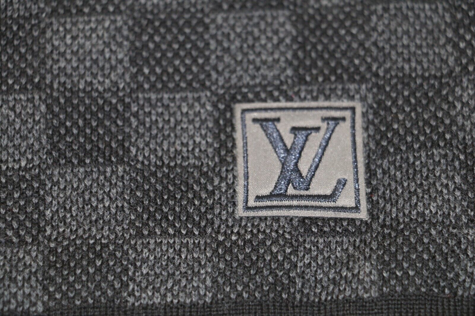 Louis Vuitton Petit Damier Scarf M70028 - Black - Image 3