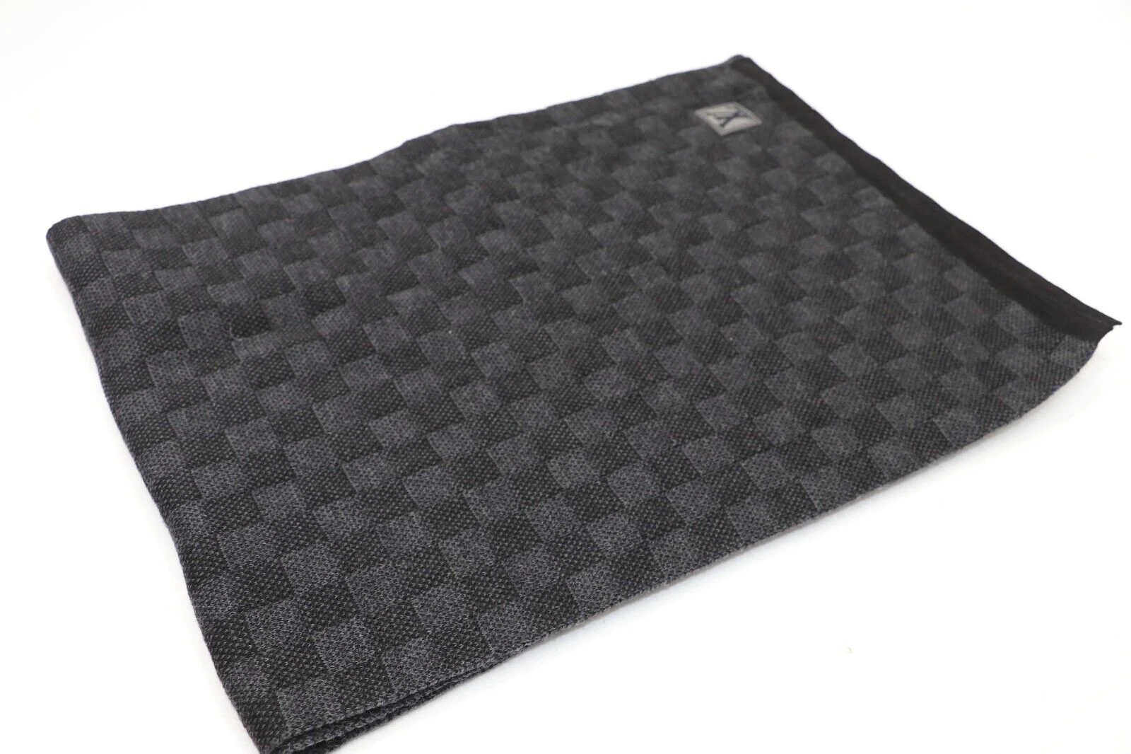 Louis Vuitton Petit Damier Scarf M70028 - Black - Image 5