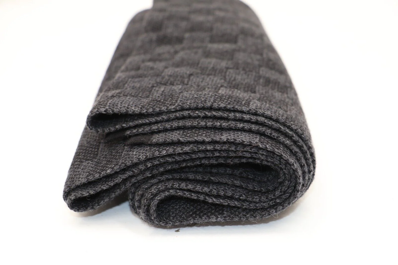 Louis Vuitton Petit Damier Scarf M70028 - Black - Image 9