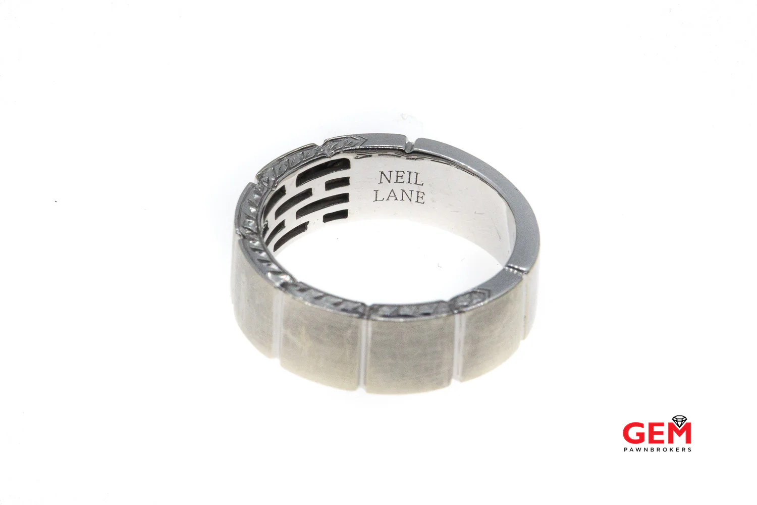 Neil Lane White Gold 14KT Ring Size 10 - Image 4