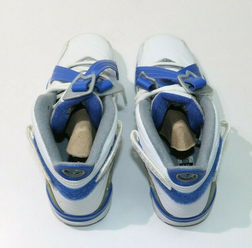 Nike Air Jordan 8.0 GS 467808 102 White/Metallic Silver Size 5.5Y(US) 38(EUR) - Image 7