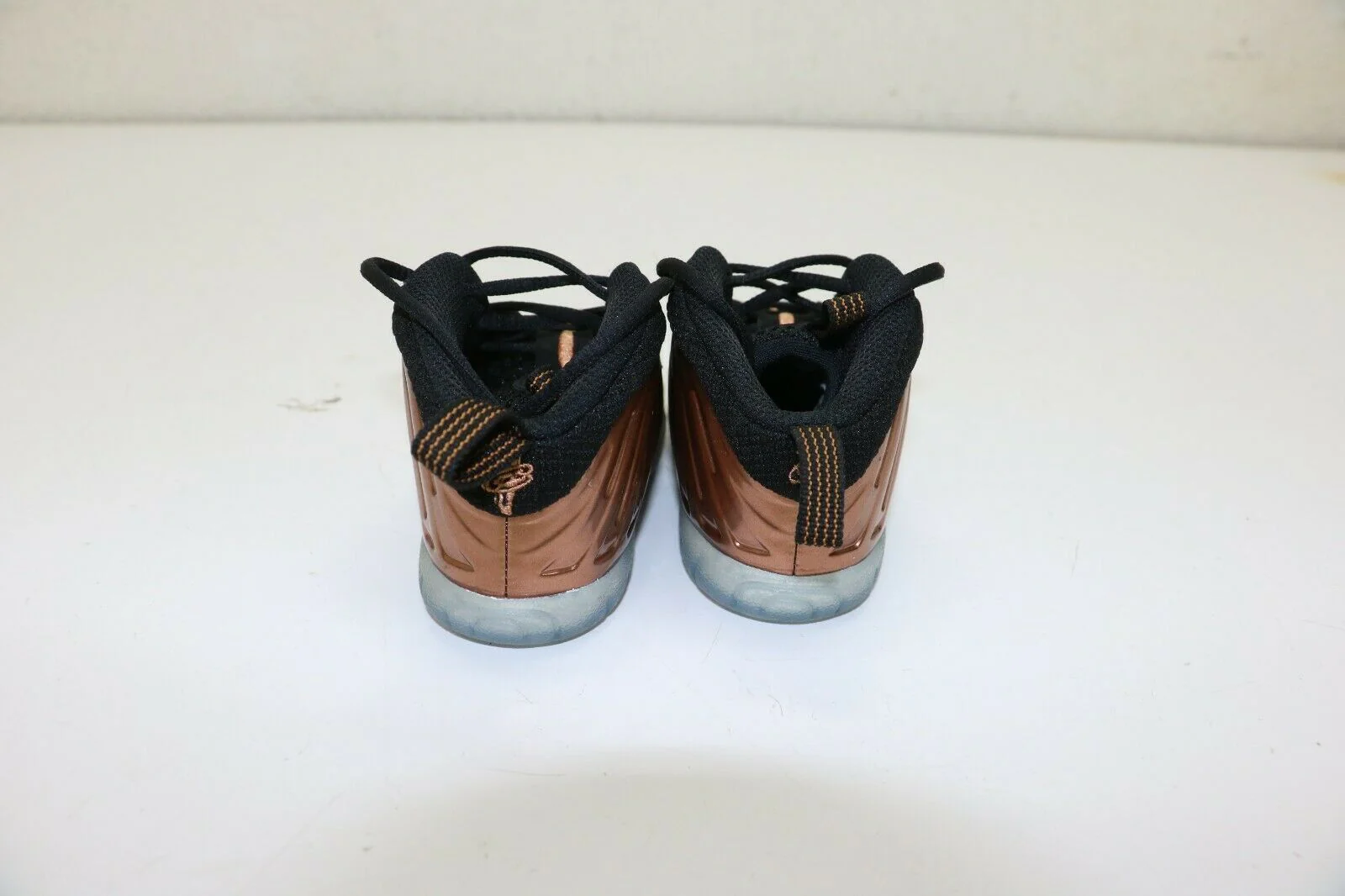 Nike Air Little Posite One TD Metallic Copper Black 723947-004 Toddler Size 6C - Image 5