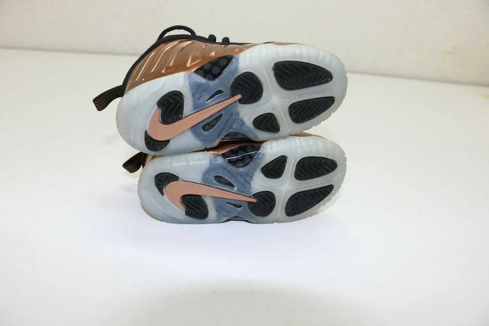 Nike Air Little Posite One TD Metallic Copper Black 723947-004 Toddler Size 6C - Image 6