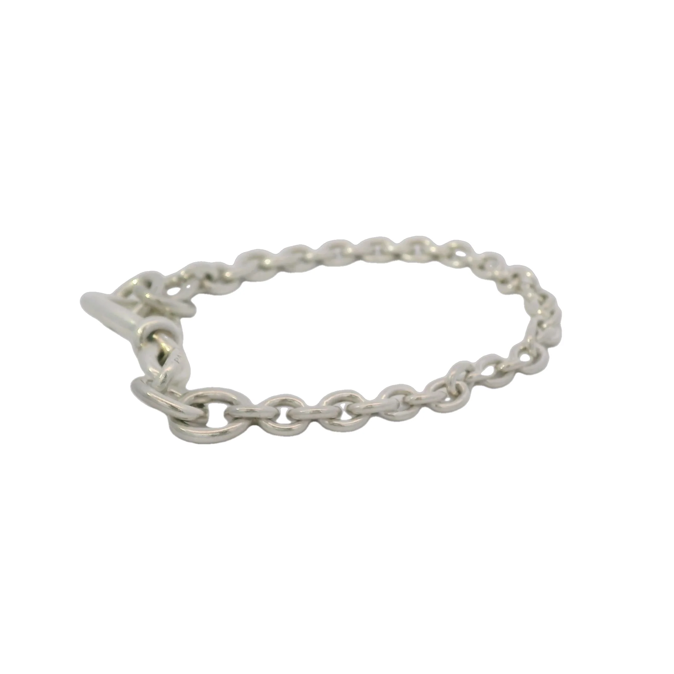 Pandora 925 Sterling Silver Chunky Infinity Knot 7.5" Chain Bracelet - Image 2