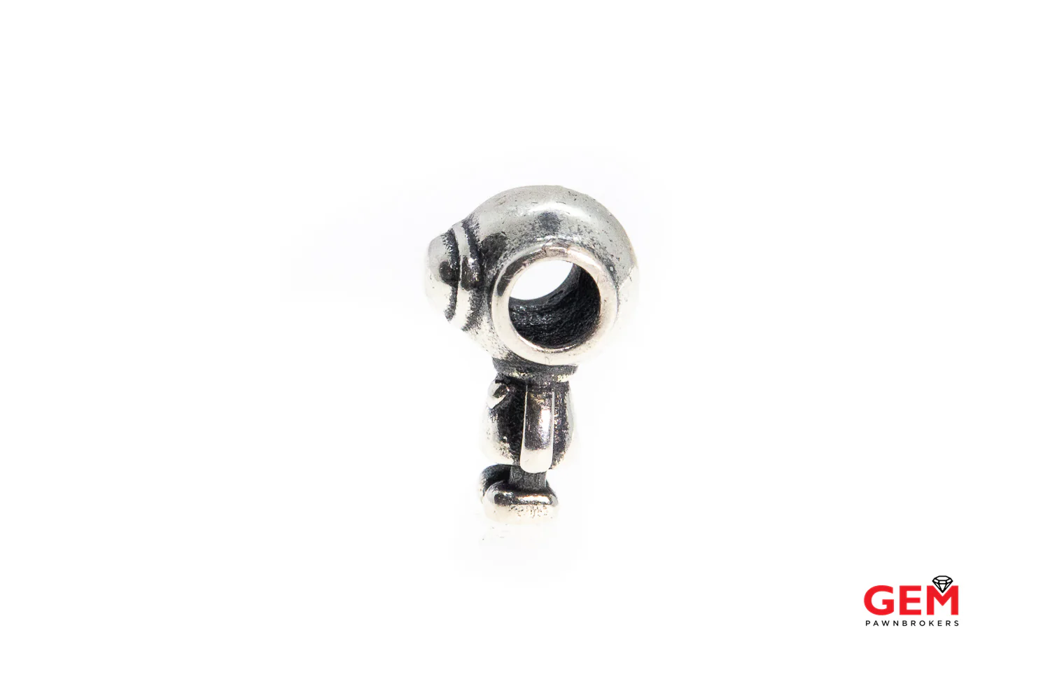 Pandora ALE Cosmo Tommy Astronaut Heart Bead 925 Sterling Silver Charm - Image 3