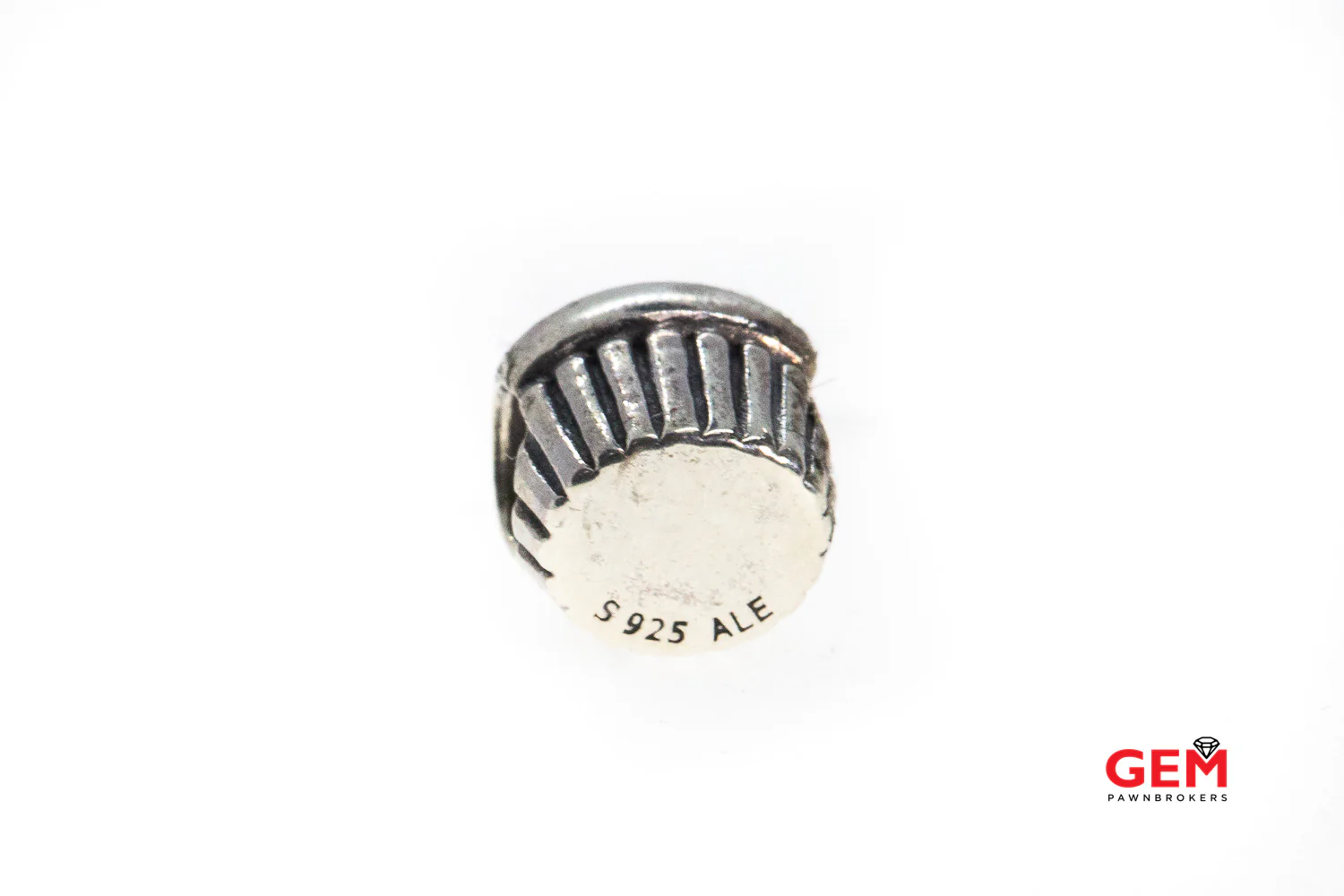 Pandora ALE Cupcake Charm 925 Sterling Silver Gold Tone Bead - Image 3