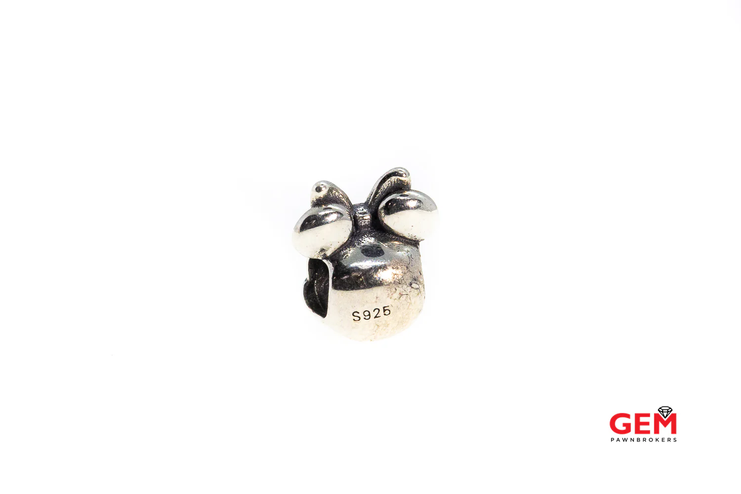 Pandora ALE Disney Minnie Mouse Head Bead 925 Sterling Silver Charm (2) - Image 2