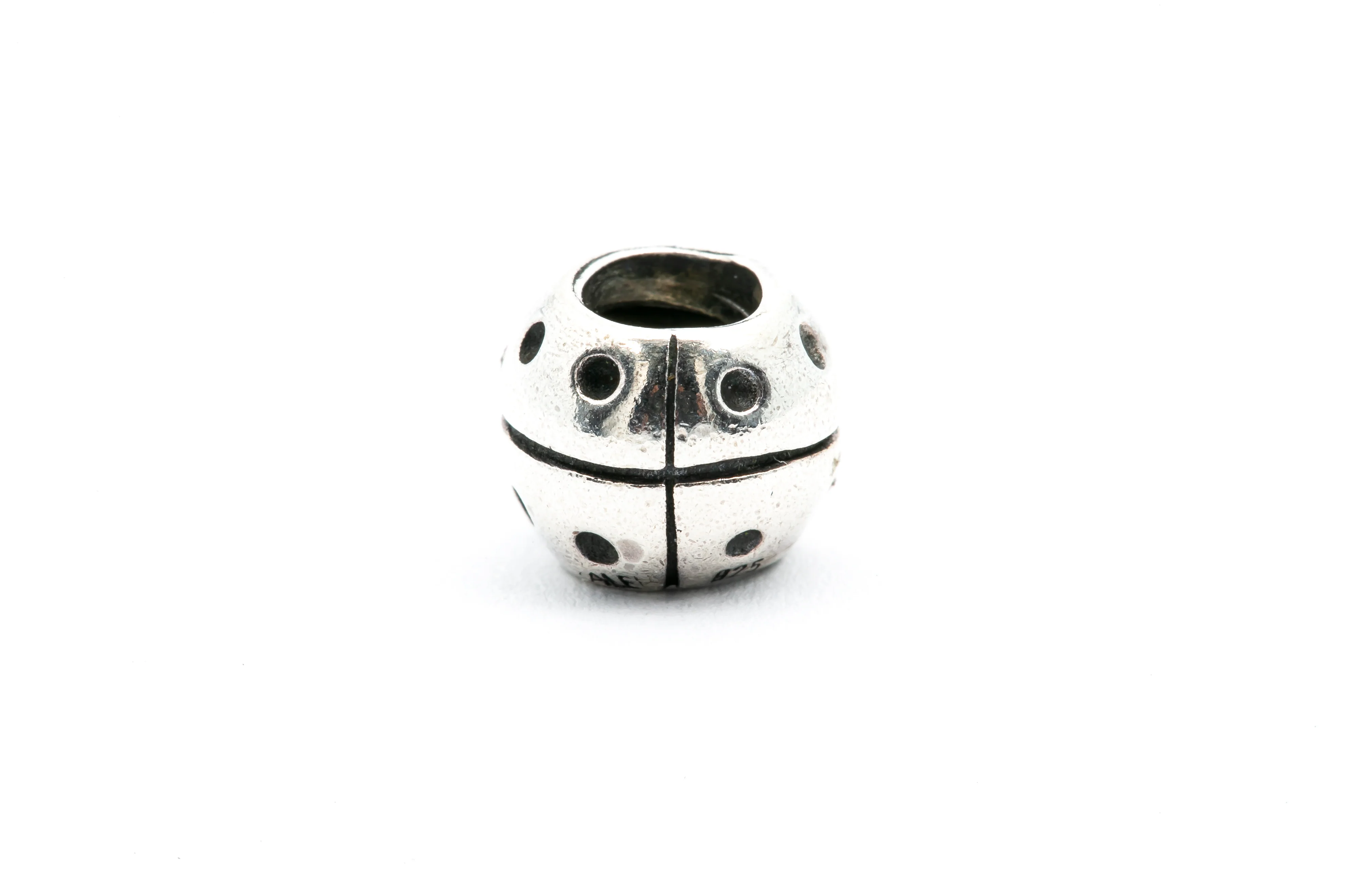 Pandora ALE Retired Ladybug Insect Bead 925 Sterling Silver Bug Charm - Image 2
