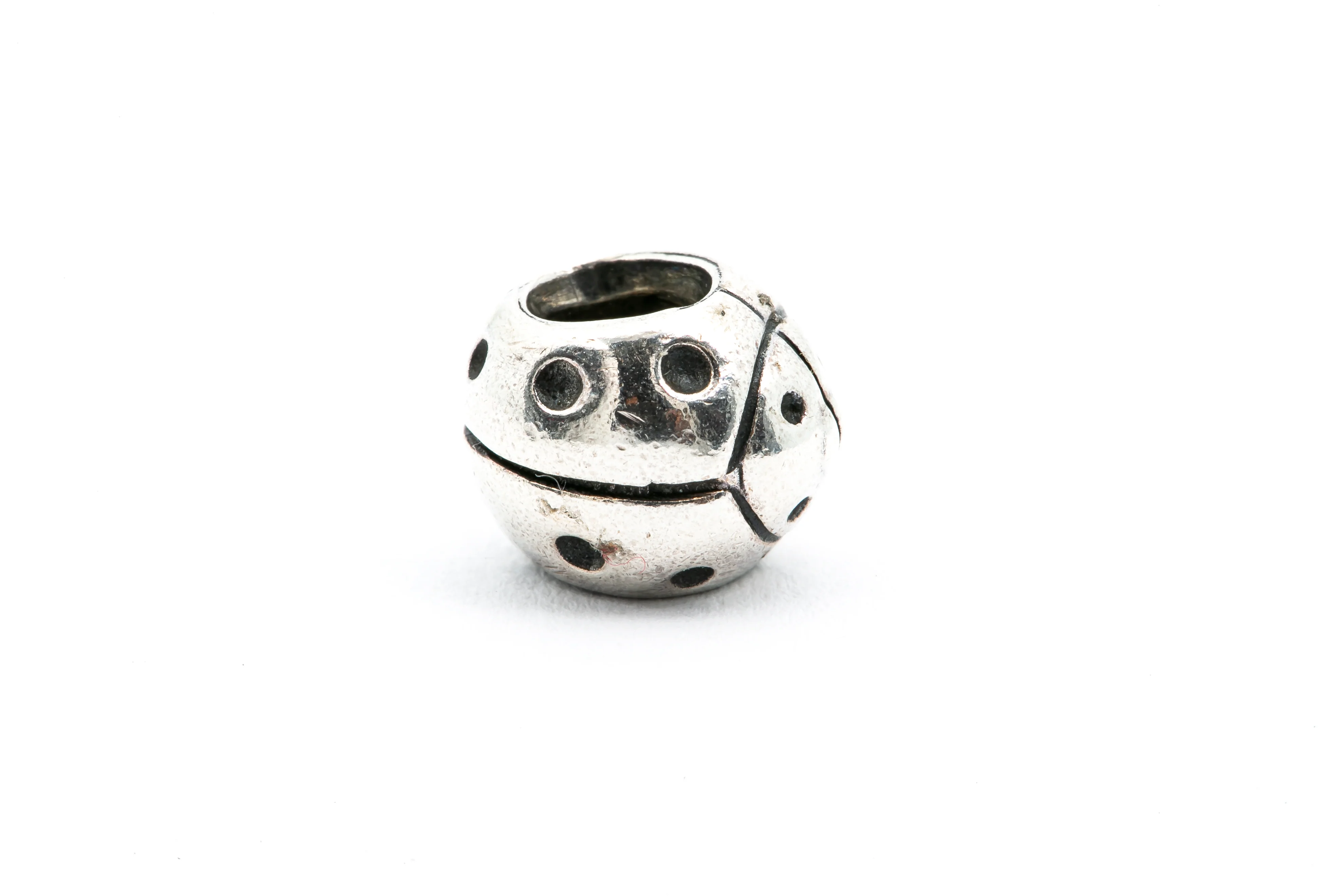 Pandora ALE Retired Ladybug Insect Bead 925 Sterling Silver Bug Charm - Image 3