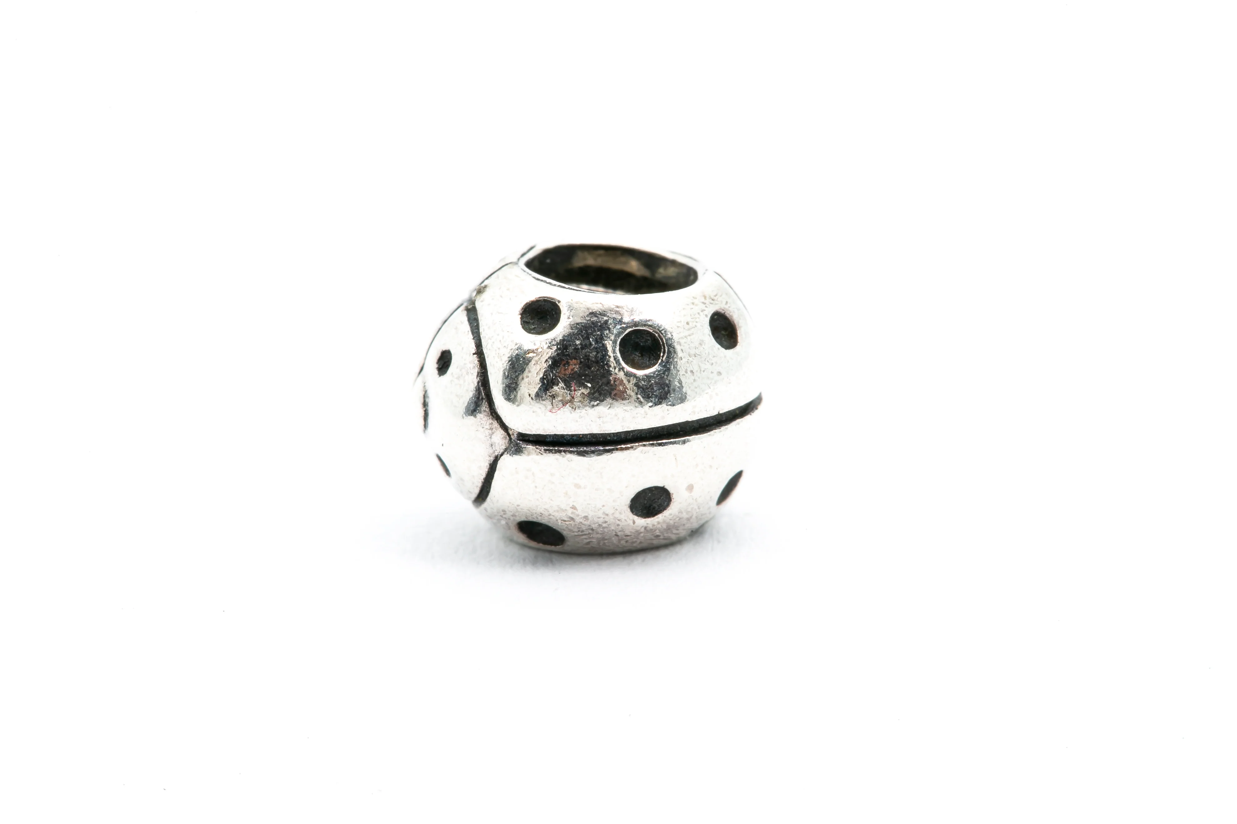 Pandora ALE Retired Ladybug Insect Bead 925 Sterling Silver Bug Charm - Image 4