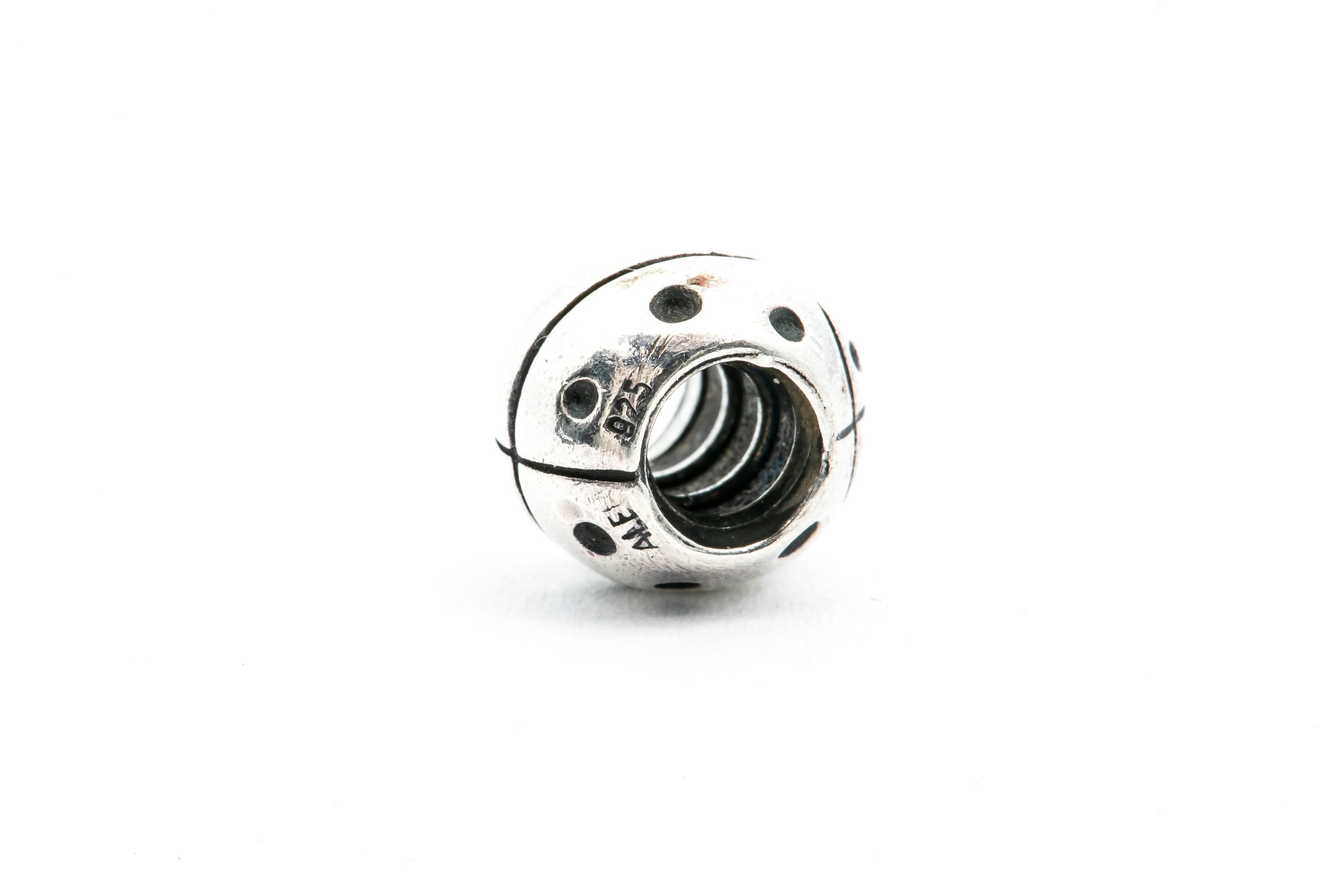 Pandora ALE Retired Ladybug Insect Bead 925 Sterling Silver Bug Charm - Image 5