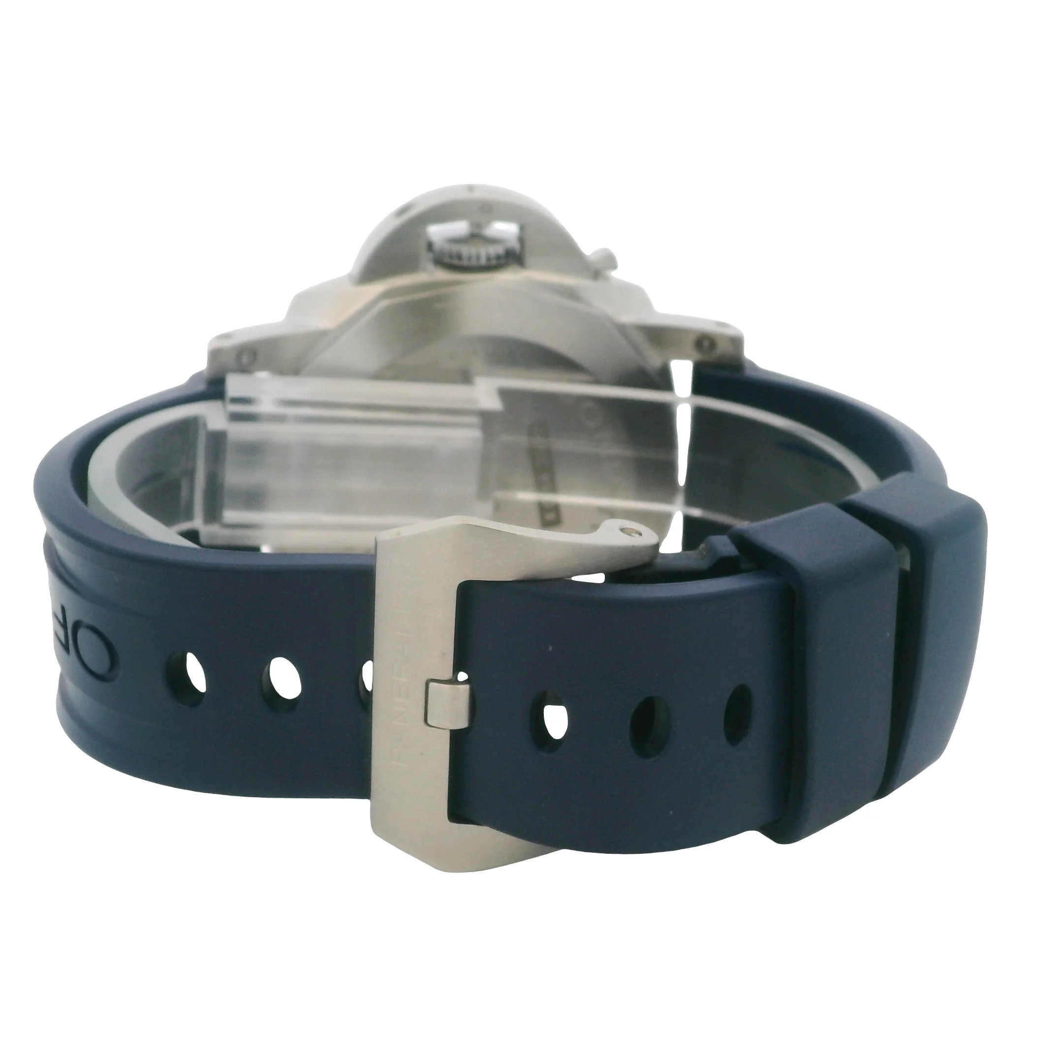 Panerai Luminor Marina PAM03313 2022 Blue Dial Steel Watch 44mm Box & Papers - Image 5