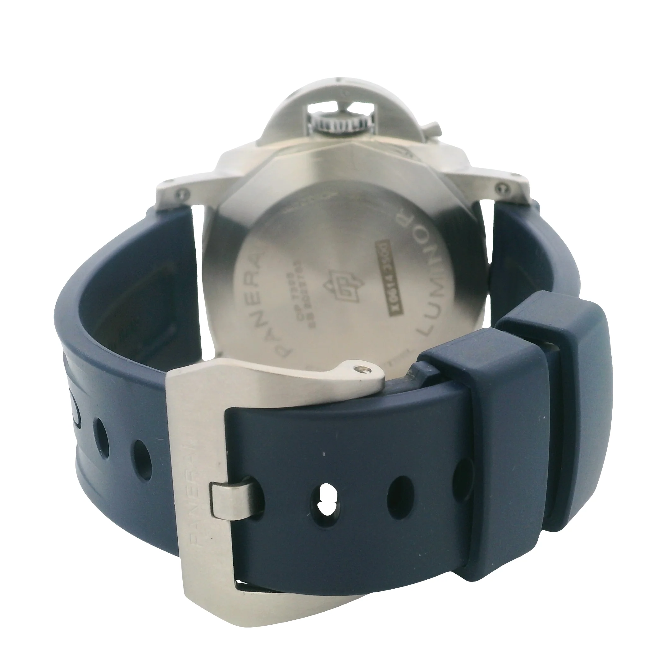 Panerai Luminor Marina PAM03313 2022 Blue Dial Steel Watch 44mm Box & Papers - Image 6
