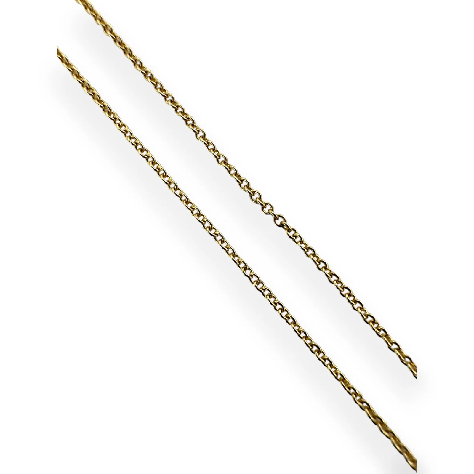 Personalized Diamond Initial "B" Pendant Necklace 14KT 585 Yellow Gold - Image 6