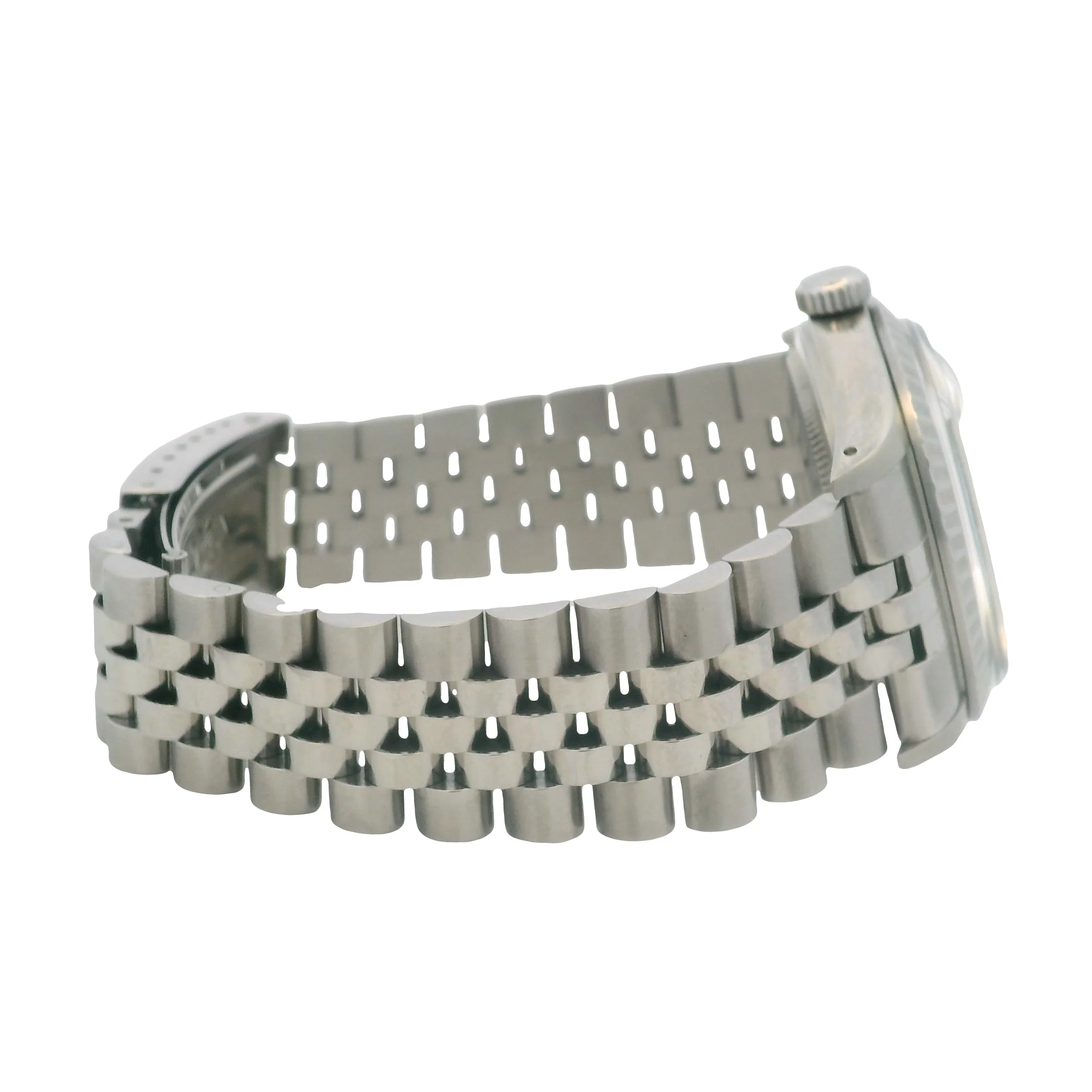 Rolex Datejust 16030 36mm Silver Dial 3035 Stainless Steel Jubilee 1987 Watch - Image 4