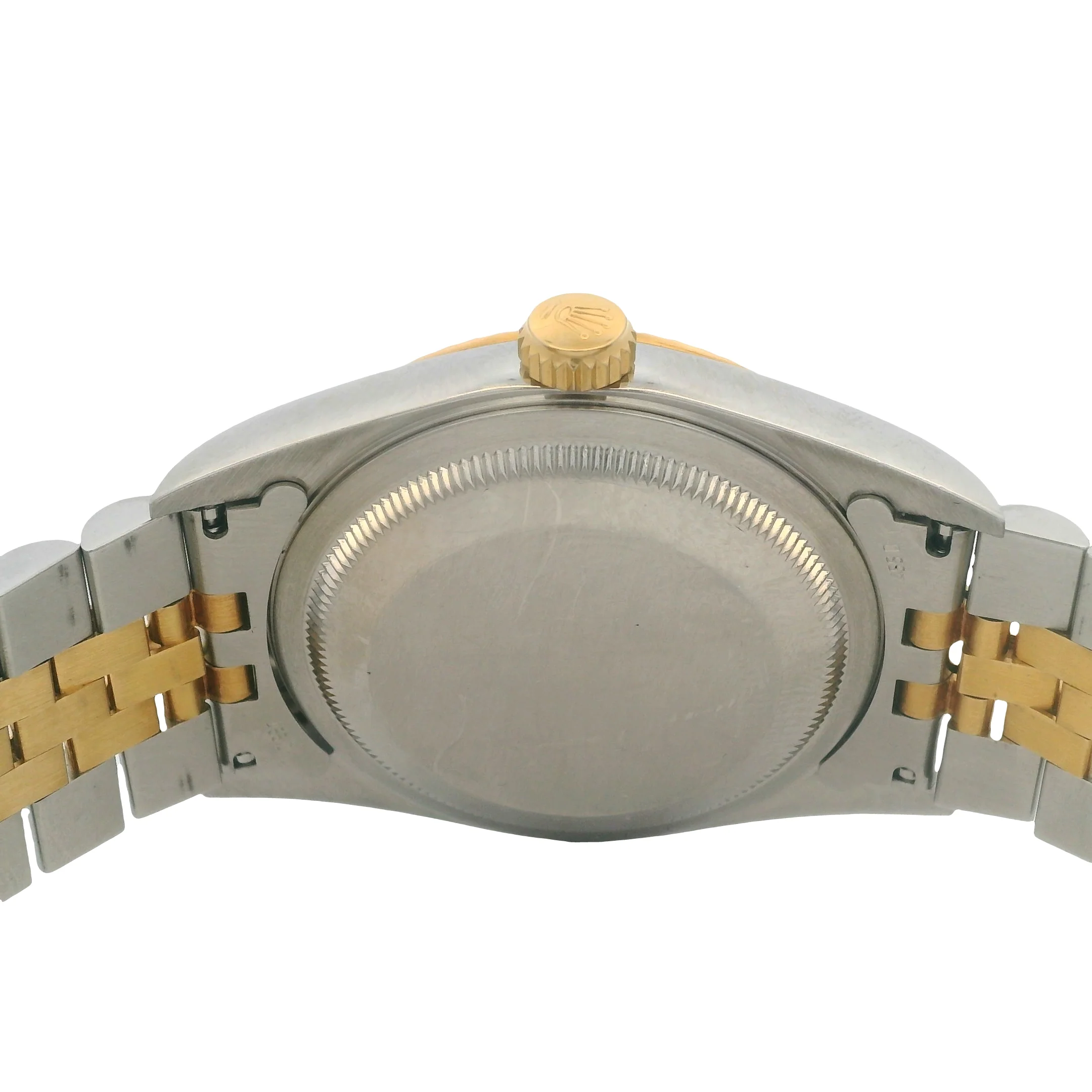 Rolex Datejust 16233 36mm Tapestry Champagne Dial 3135 1993 Steel 18K Gold Watch - Image 7