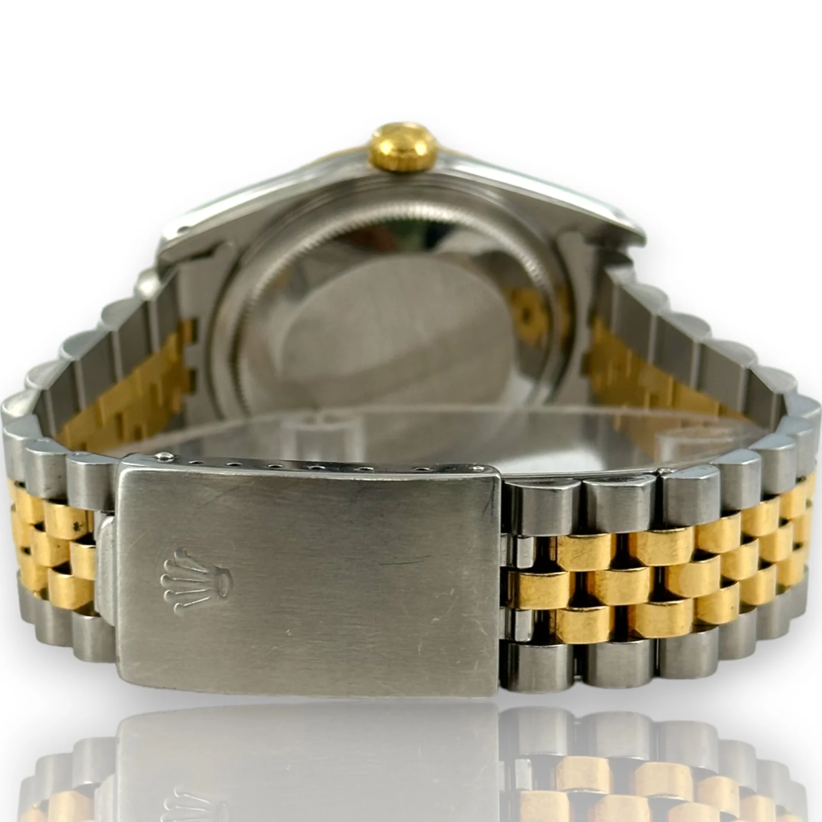 Rolex Datejust 16233 Champagne Diamond Dial 36mm 1991 Steel & Gold Watch - Image 4