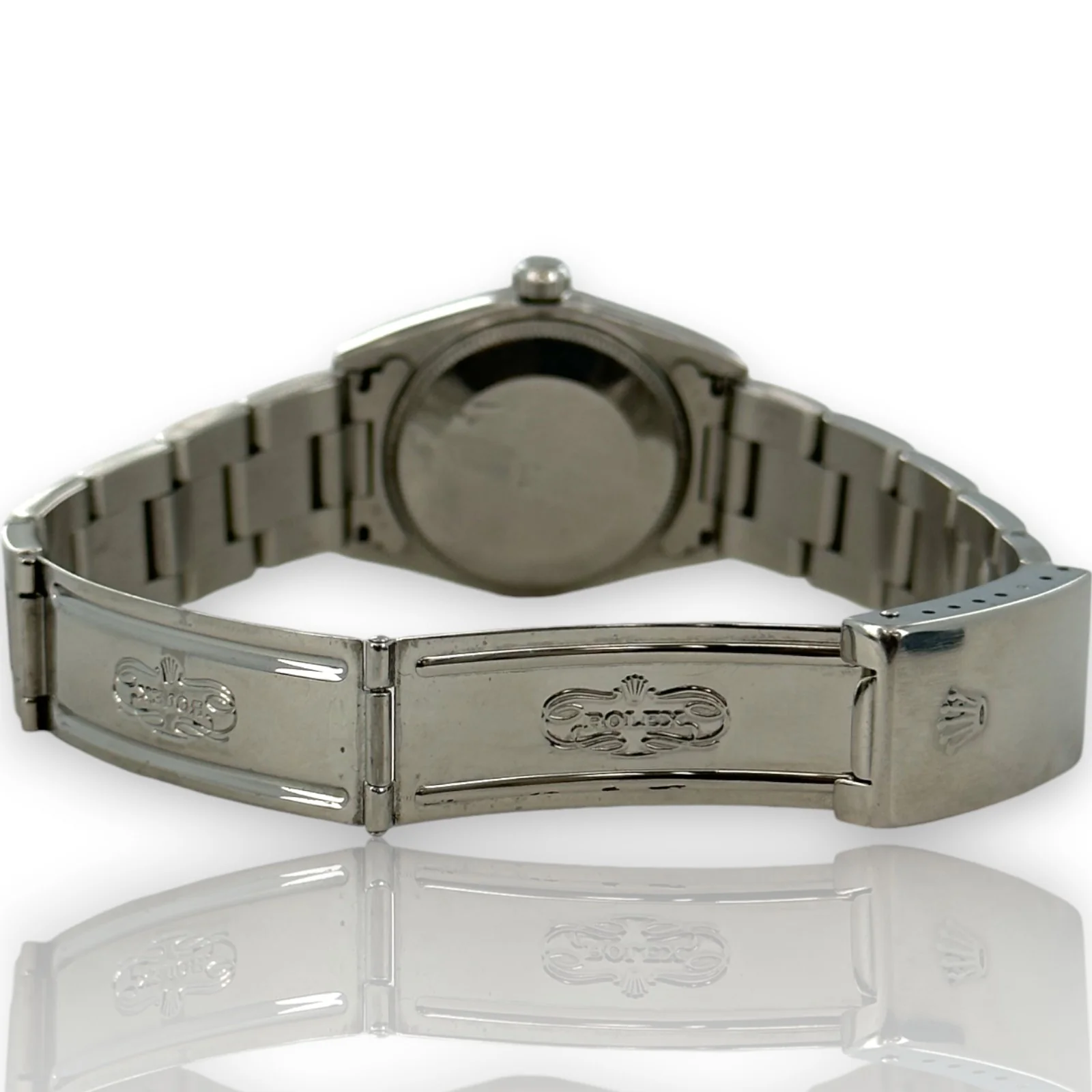 Rolex Oyster Perpetual 77080 31mm Mid-Size Steel Silver Watch - Image 5