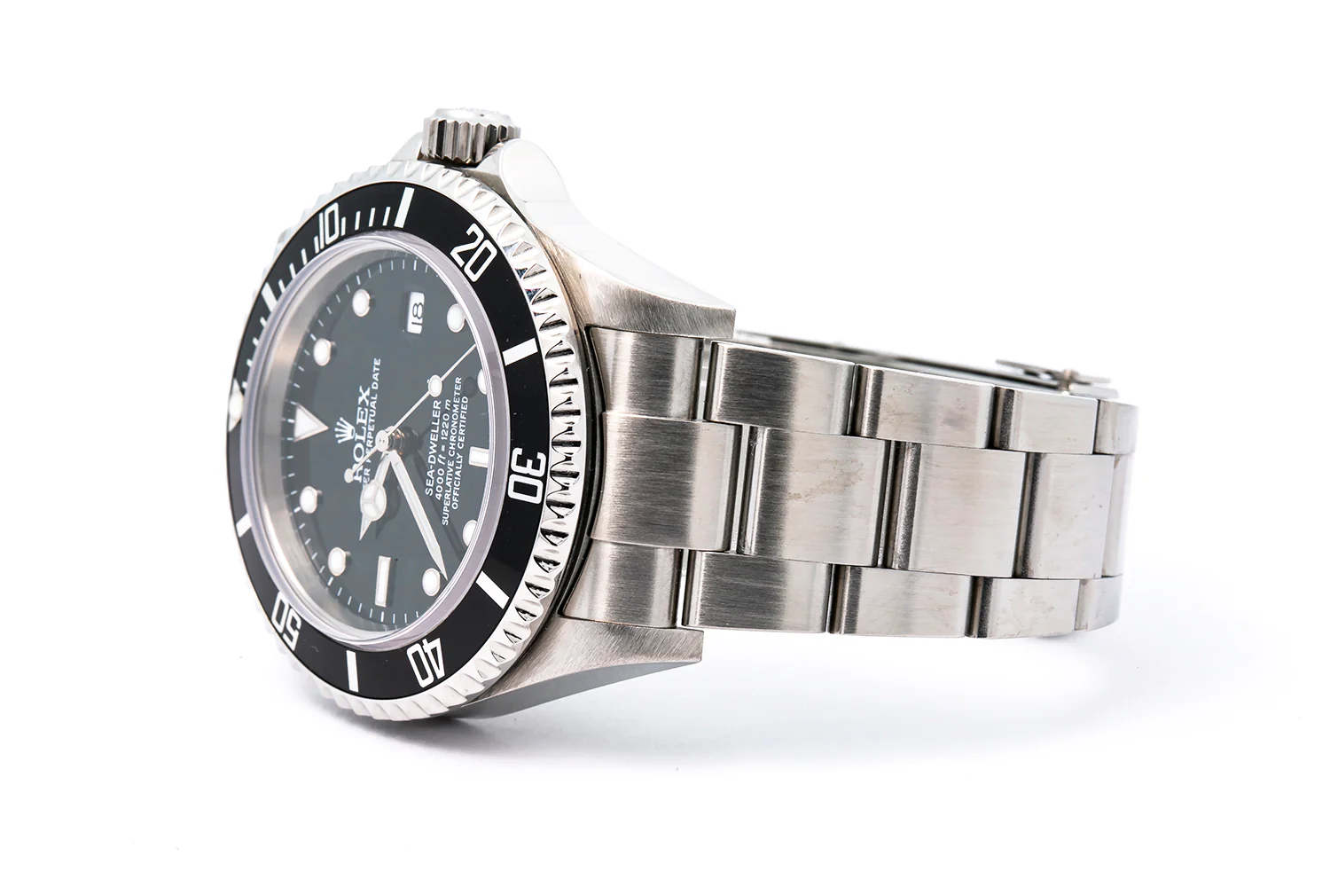 Rolex Sea-Dweller 16600T D Serial 40mm Stainless Steel Black Dial Watch - Image 3
