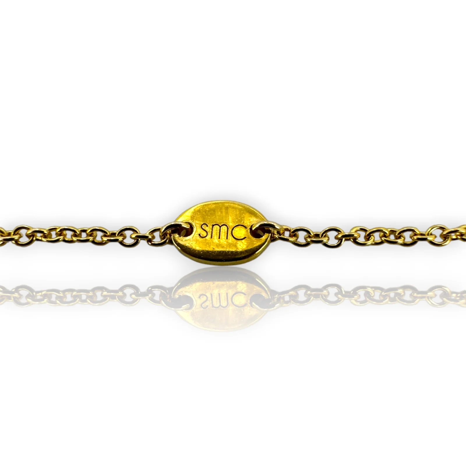 SMC Solid 14kt YG Adjustable 16-18" Chain with Center Jump Ring for Pendants and Charms - Image 4