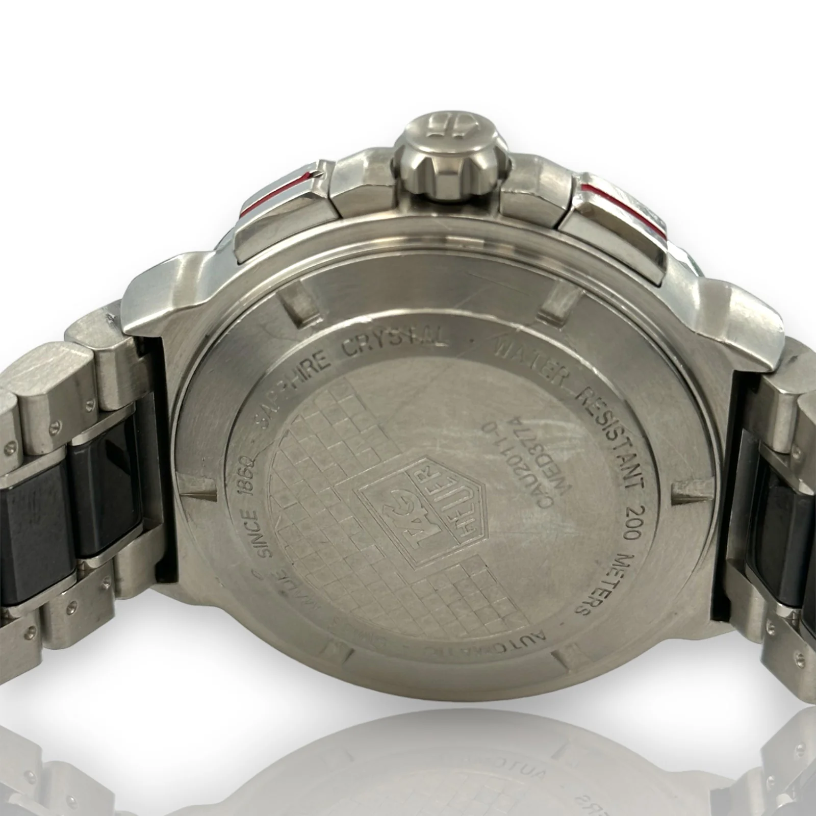 Tag Heuer Formula 1 Calibre 16 CAU2011-0 44mm Stainless Steel Chrono Watch - Image 7