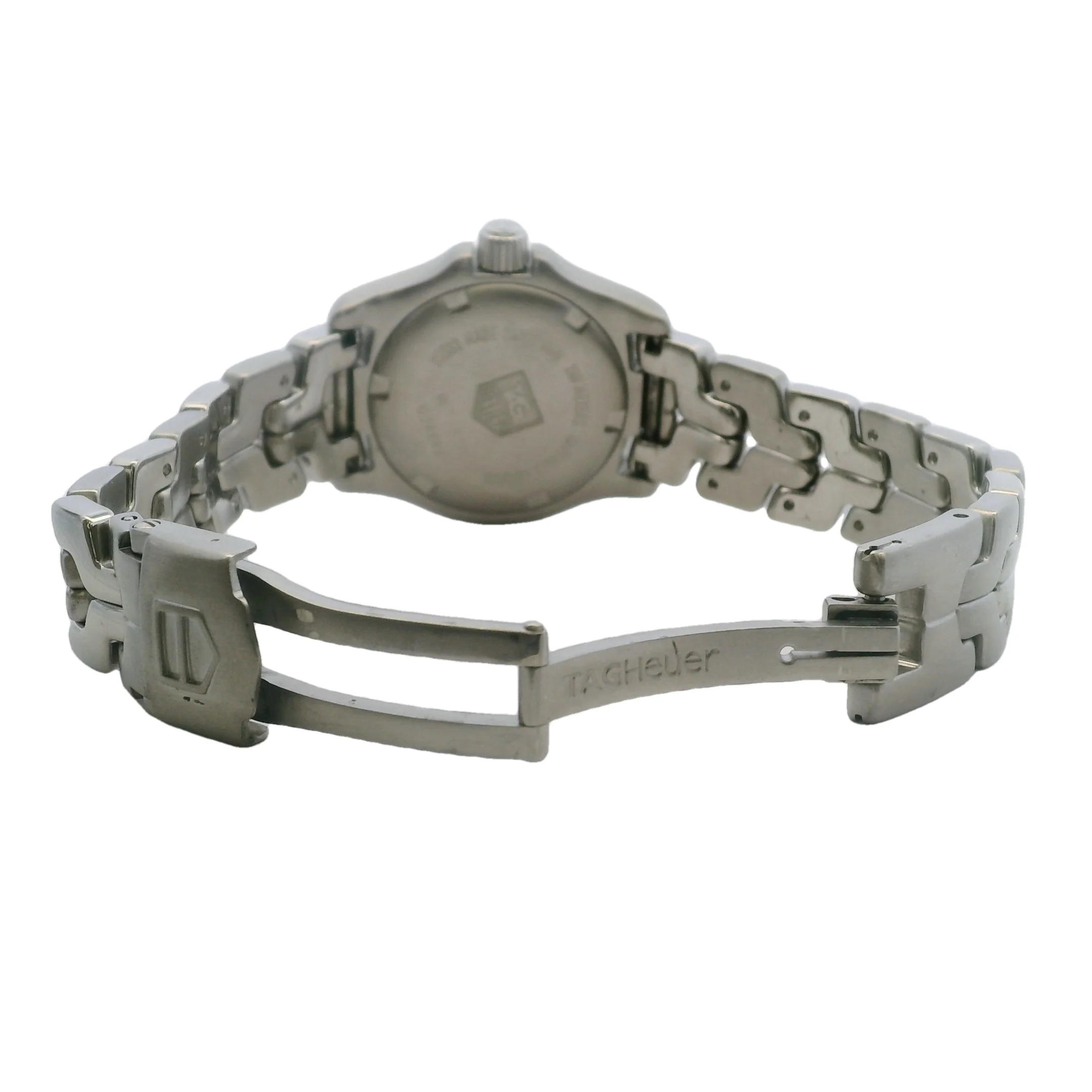 Tag Heuer Professional WT141H 26mm Diamond Stainless Steel Pearl Dial Watch - Image 6