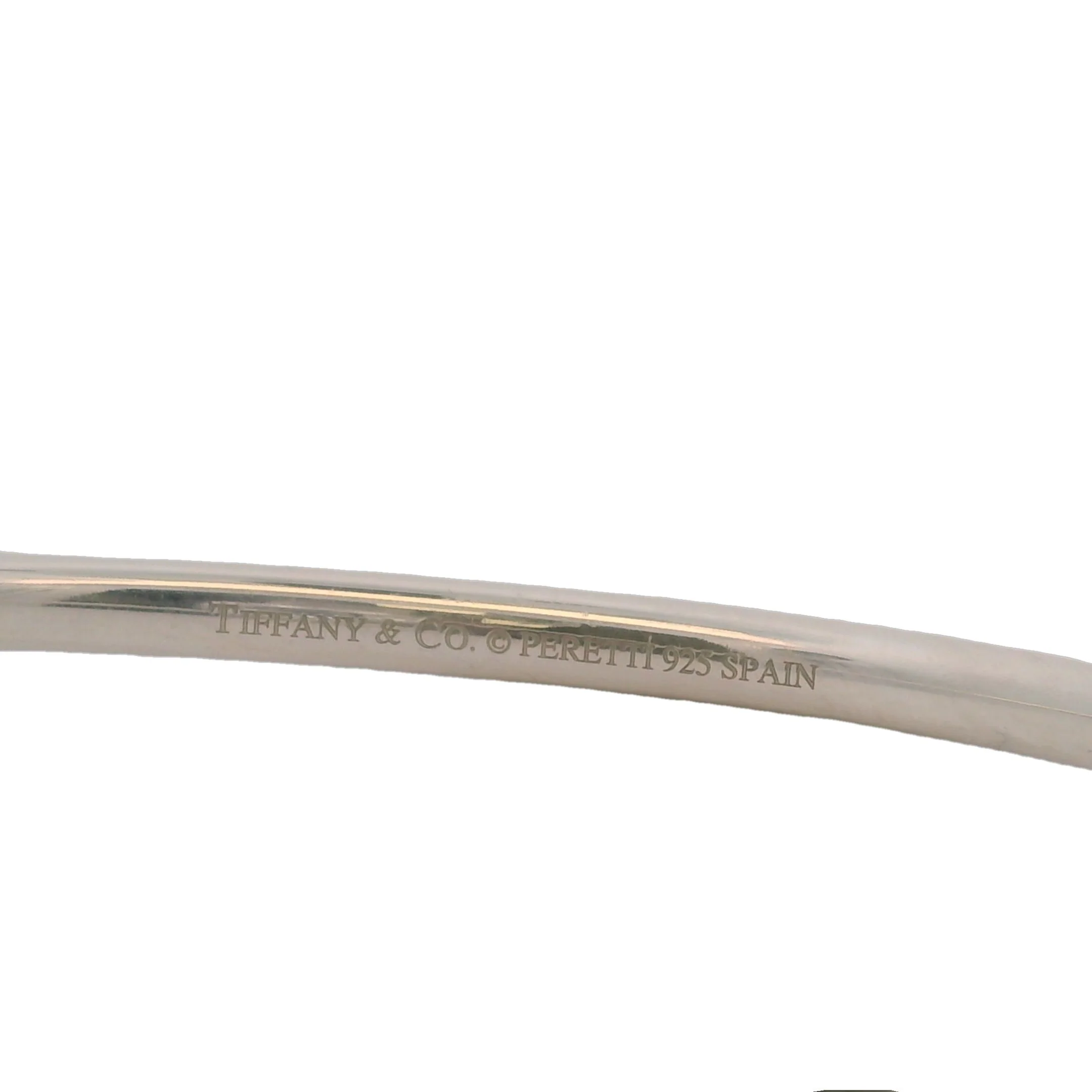 Tiffany & Co Elsa Peretti Solid 925 Sterling Silver Snake Bangle Made in Spain - Image 5
