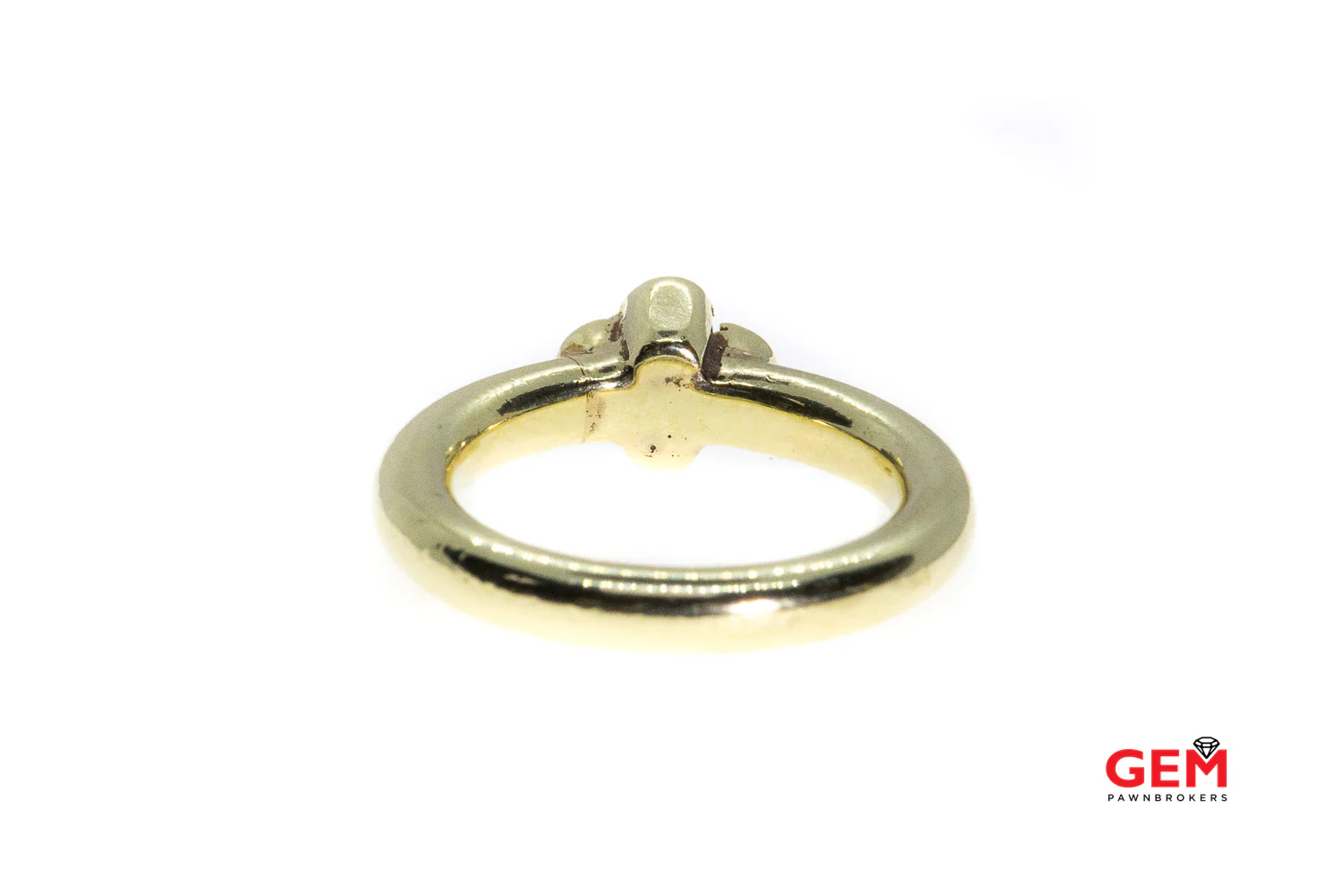 Vail Designer 14K Yellow Gold Flower Petal Diamond Ring Size 5.5 - Image 5