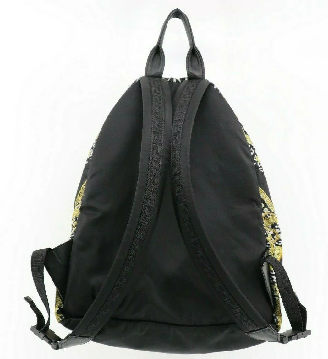 Versace Baroque Zebra Print Backpack DFZ5350 - Image 2