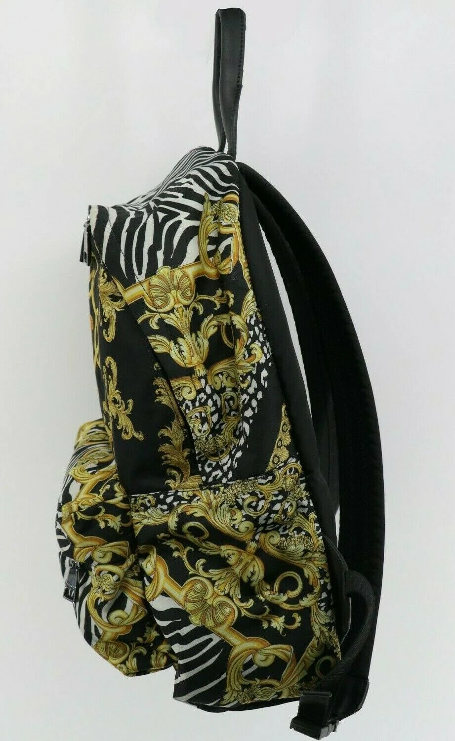 Versace Baroque Zebra Print Backpack DFZ5350 - Image 3