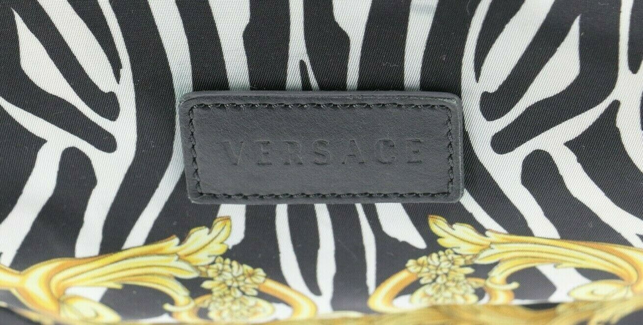 Versace Baroque Zebra Print Backpack DFZ5350 - Image 6
