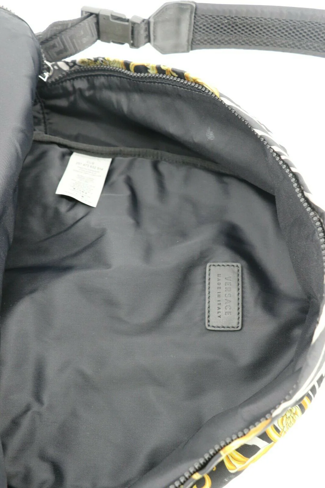 Versace Baroque Zebra Print Backpack DFZ5350 - Image 8