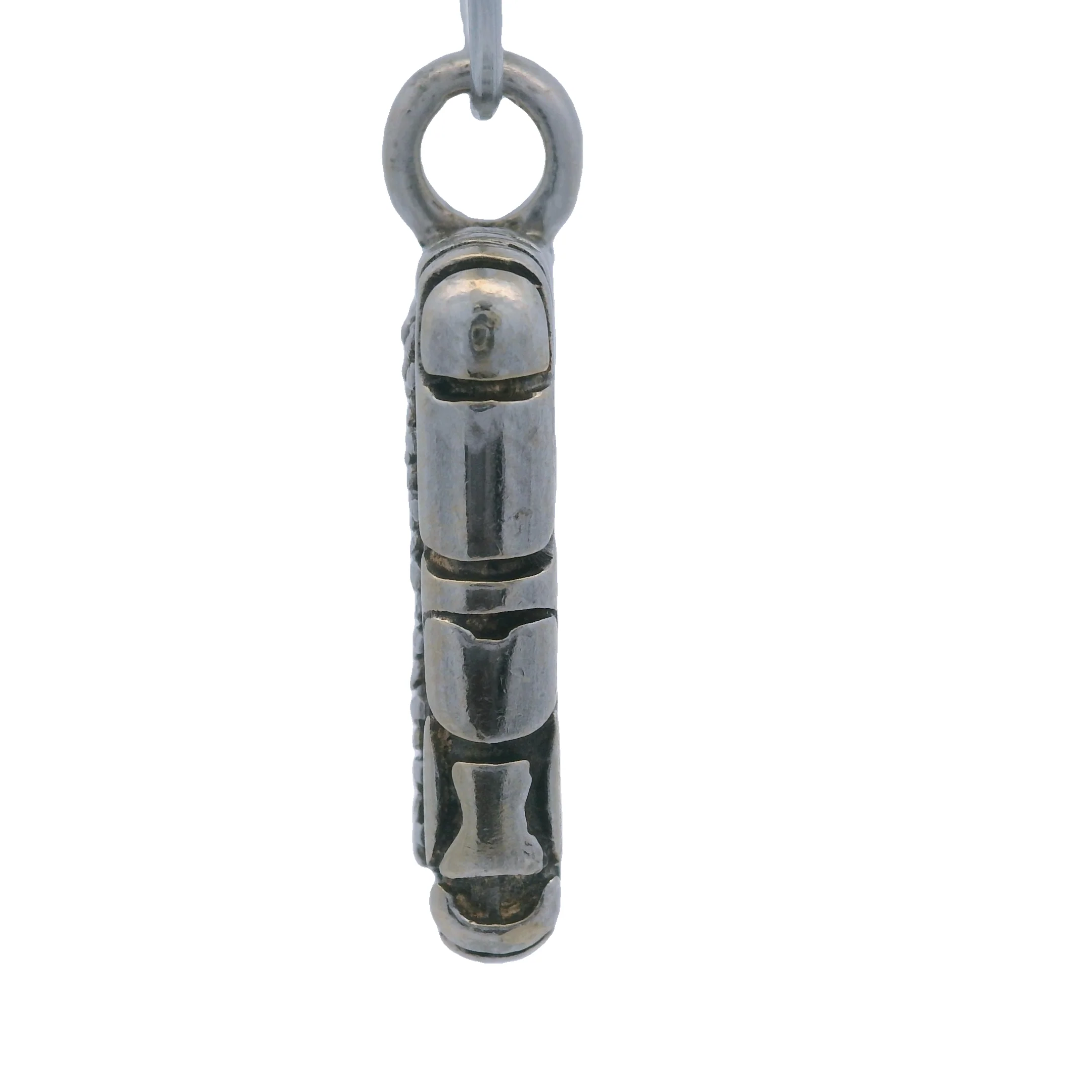 Versani Black Diamond 14K 585 White Gold 18k 750 Charm Pendant - Image 3