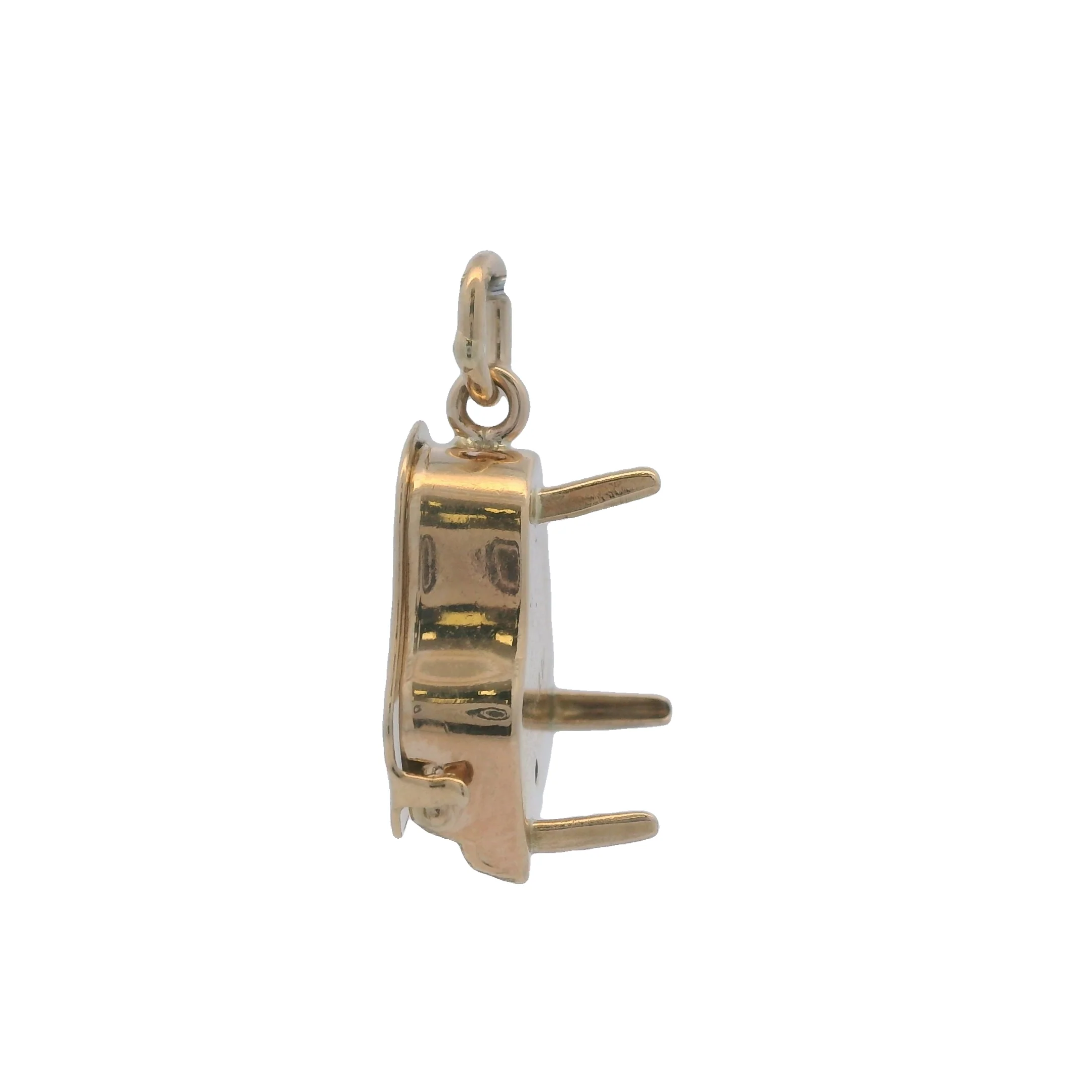 Vintage 14kt Yellow Gold and Enamel Detailed Music Piano Openable Charm - Image 6