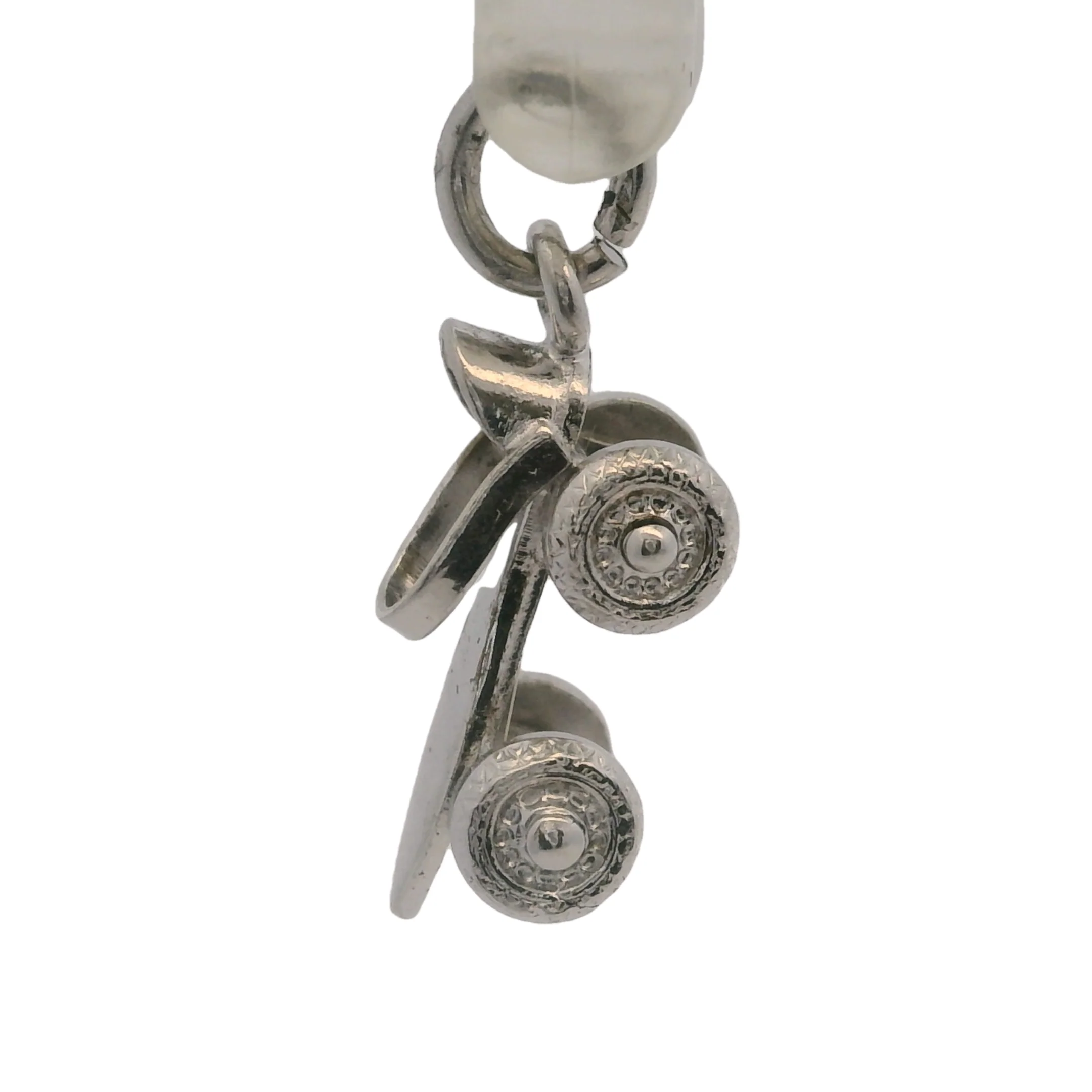 Vintage 925 Sterling Silver Roller skate Rollerblading Charm - Image 4