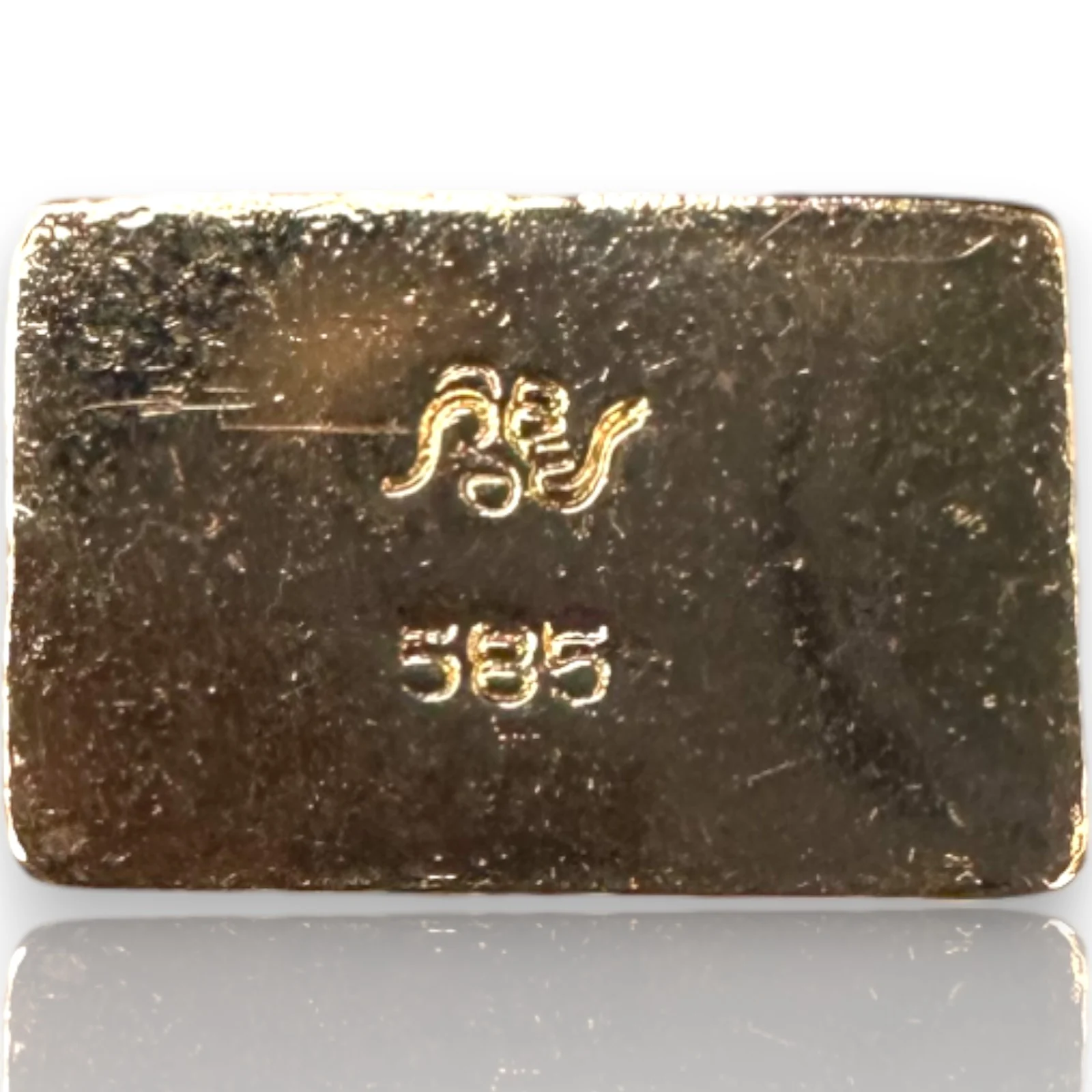 Vintage NYC Empire State Building NYC Pendant Charm Solid 14kt Yellow Gold - Image 6